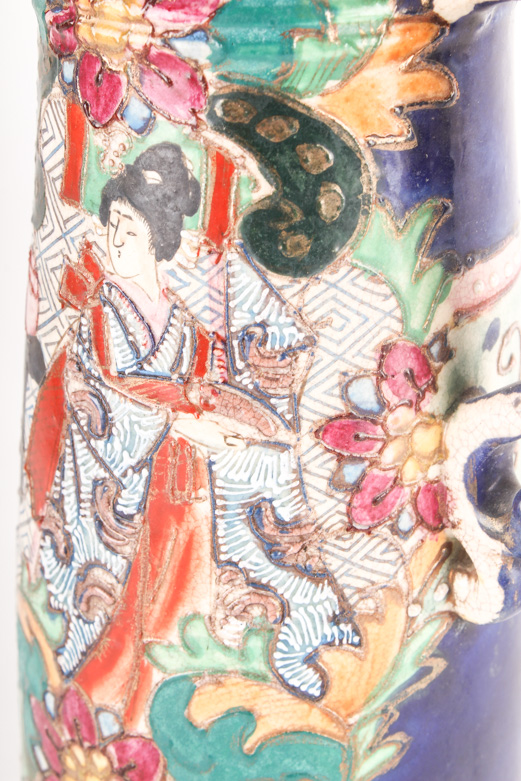 Vintage Japanese Inspired Ceramic Pitcher