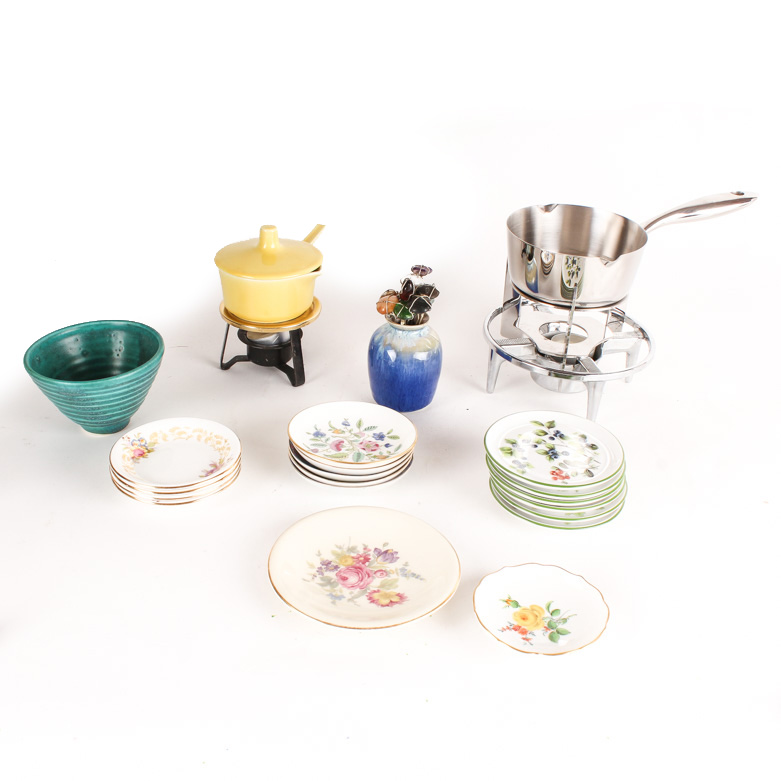 Porcelain Plates Featuring Meissen and More