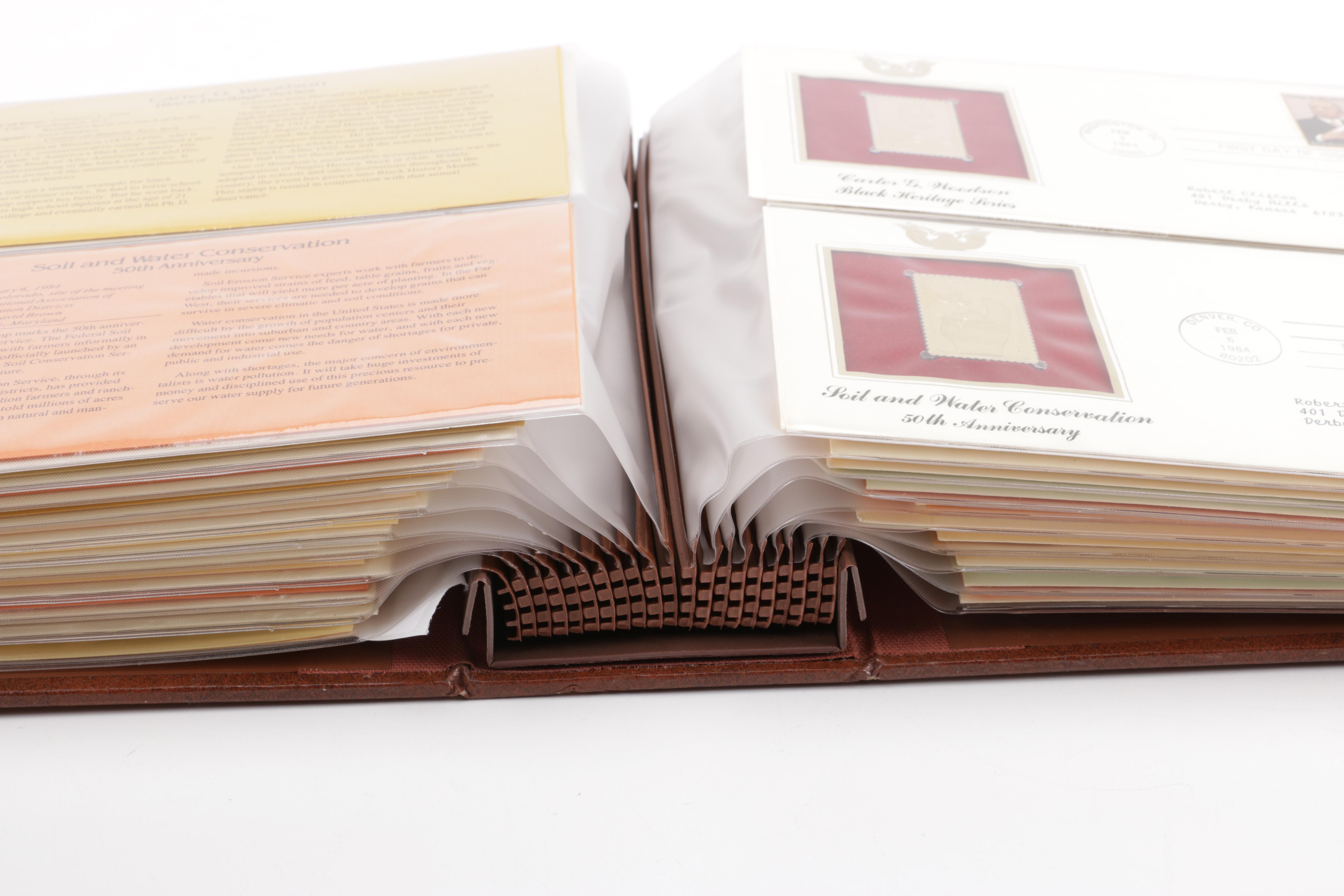 22K Gold Replicas of United States Postage Stamps