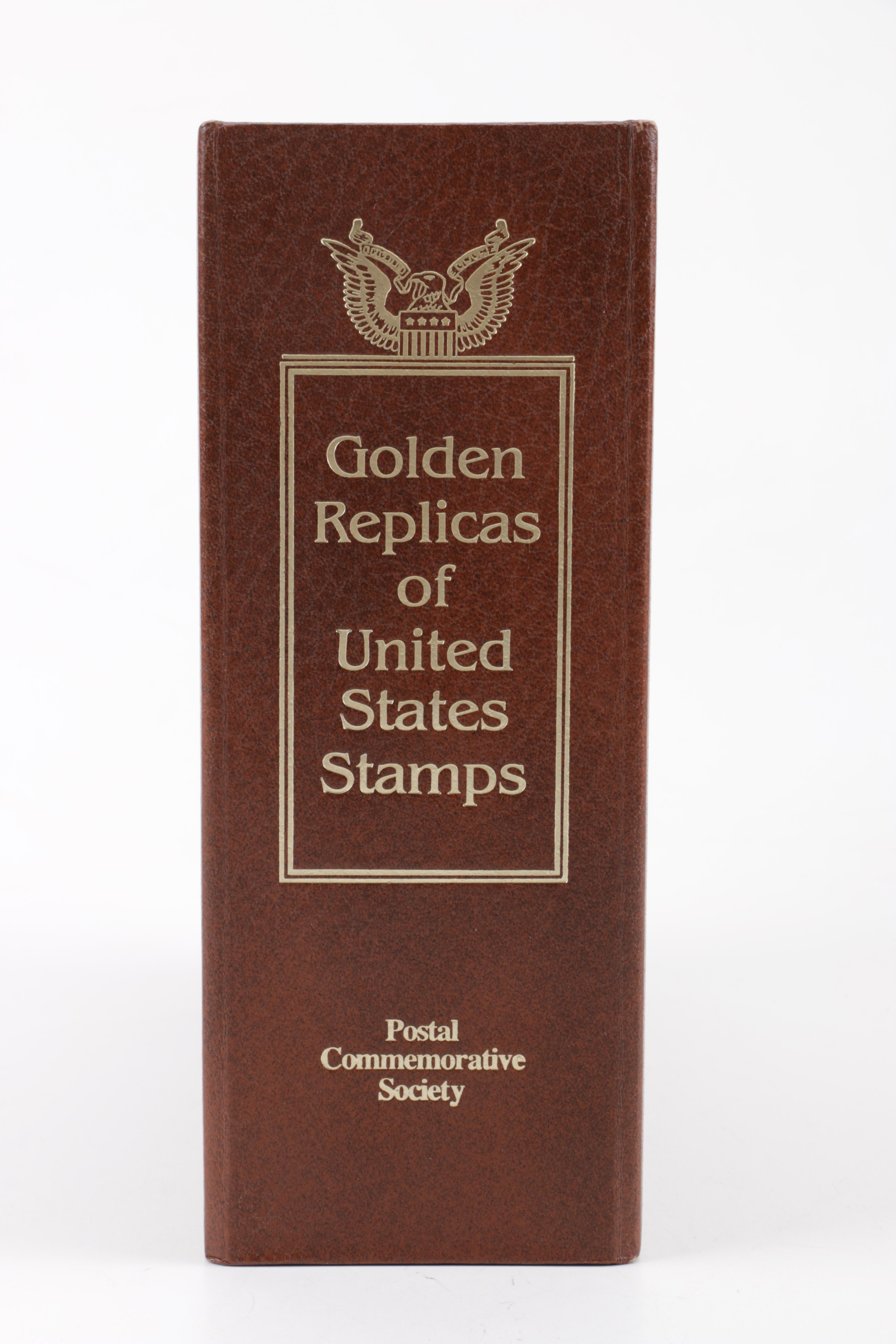 22K Gold Replicas of United States Postage Stamps
