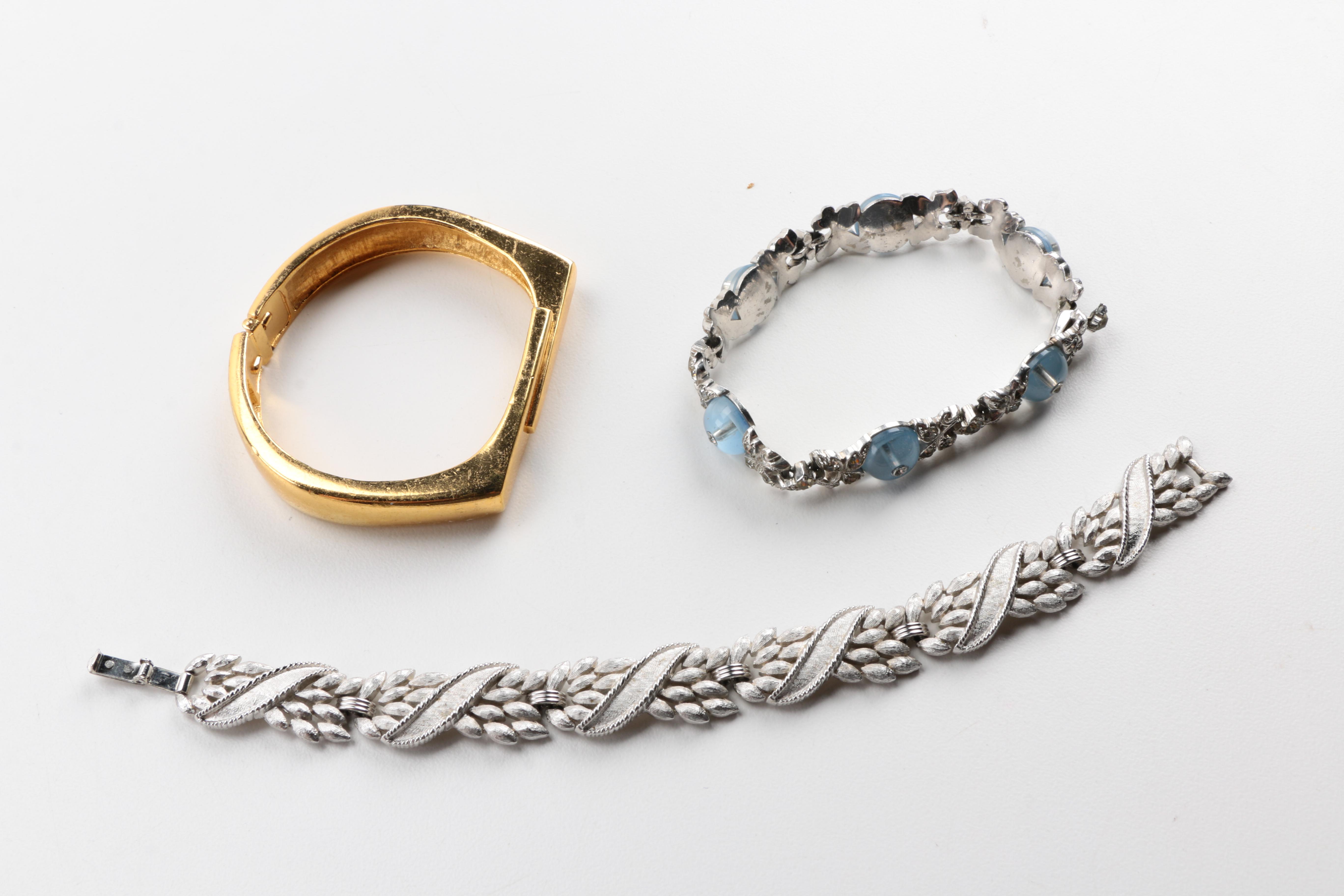 Generous Assortment of Vintage Costume Jewelry Featuring Trifari