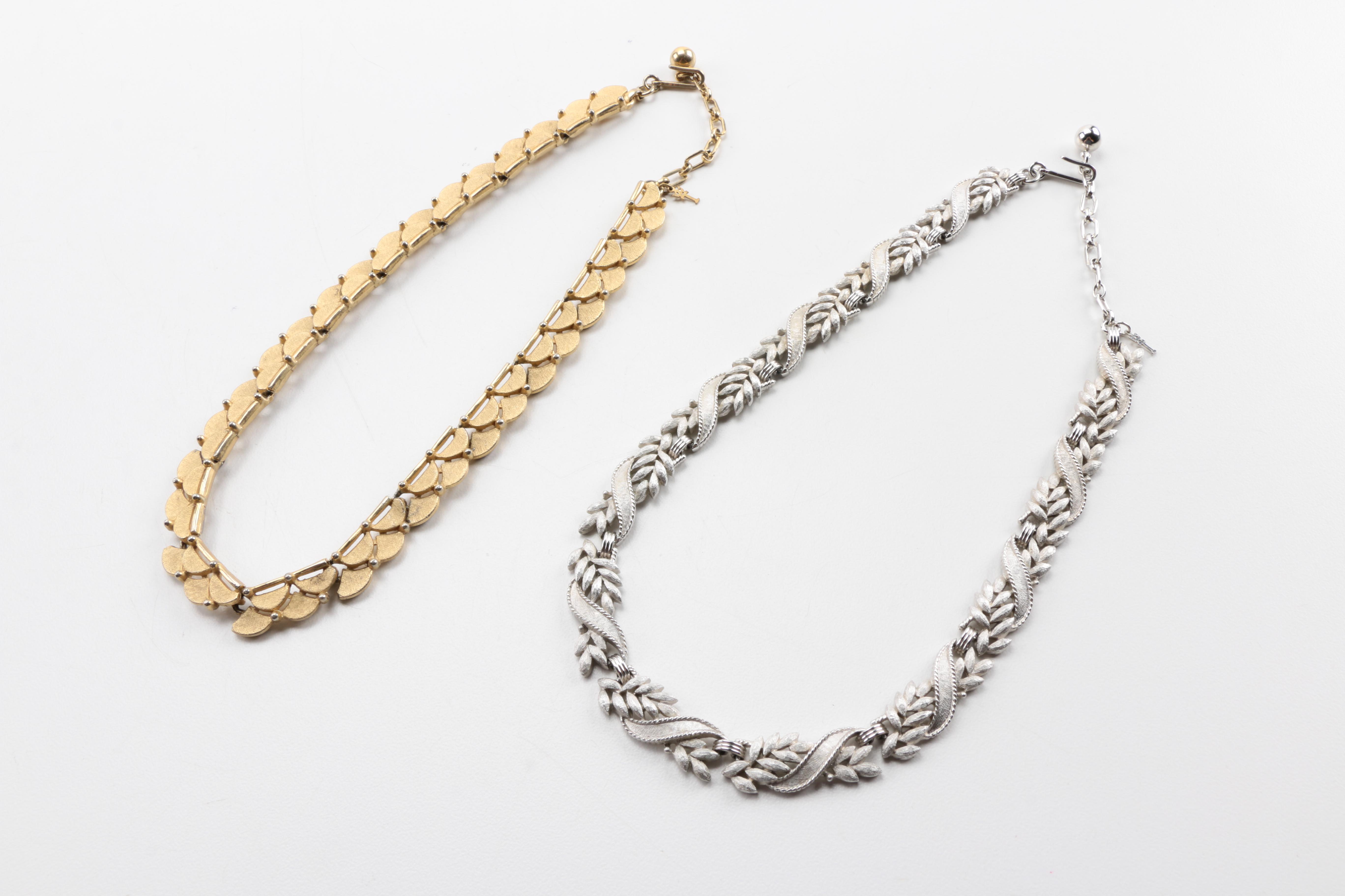 Generous Assortment of Vintage Costume Jewelry Featuring Trifari