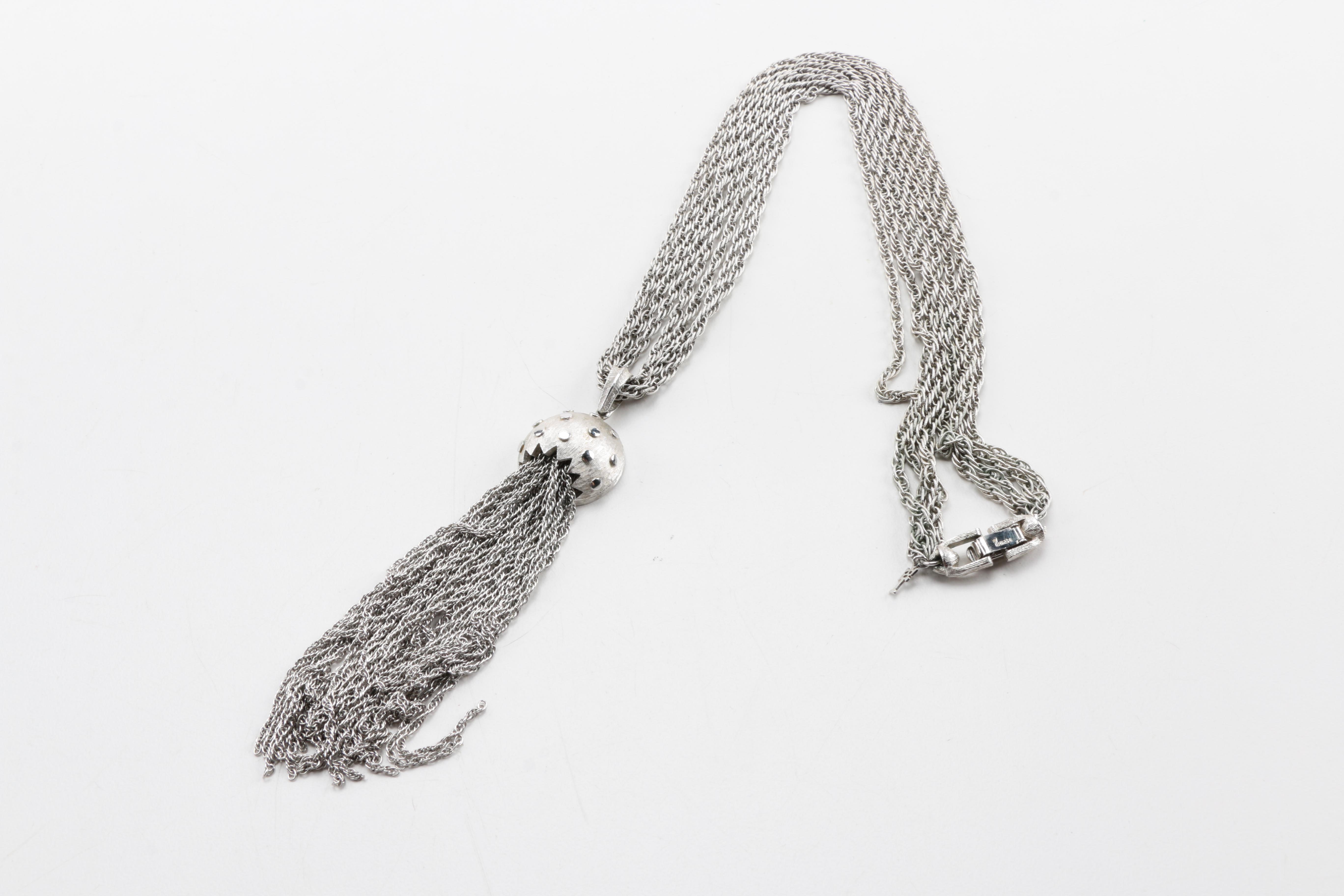 Generous Assortment of Vintage Costume Jewelry Featuring Trifari