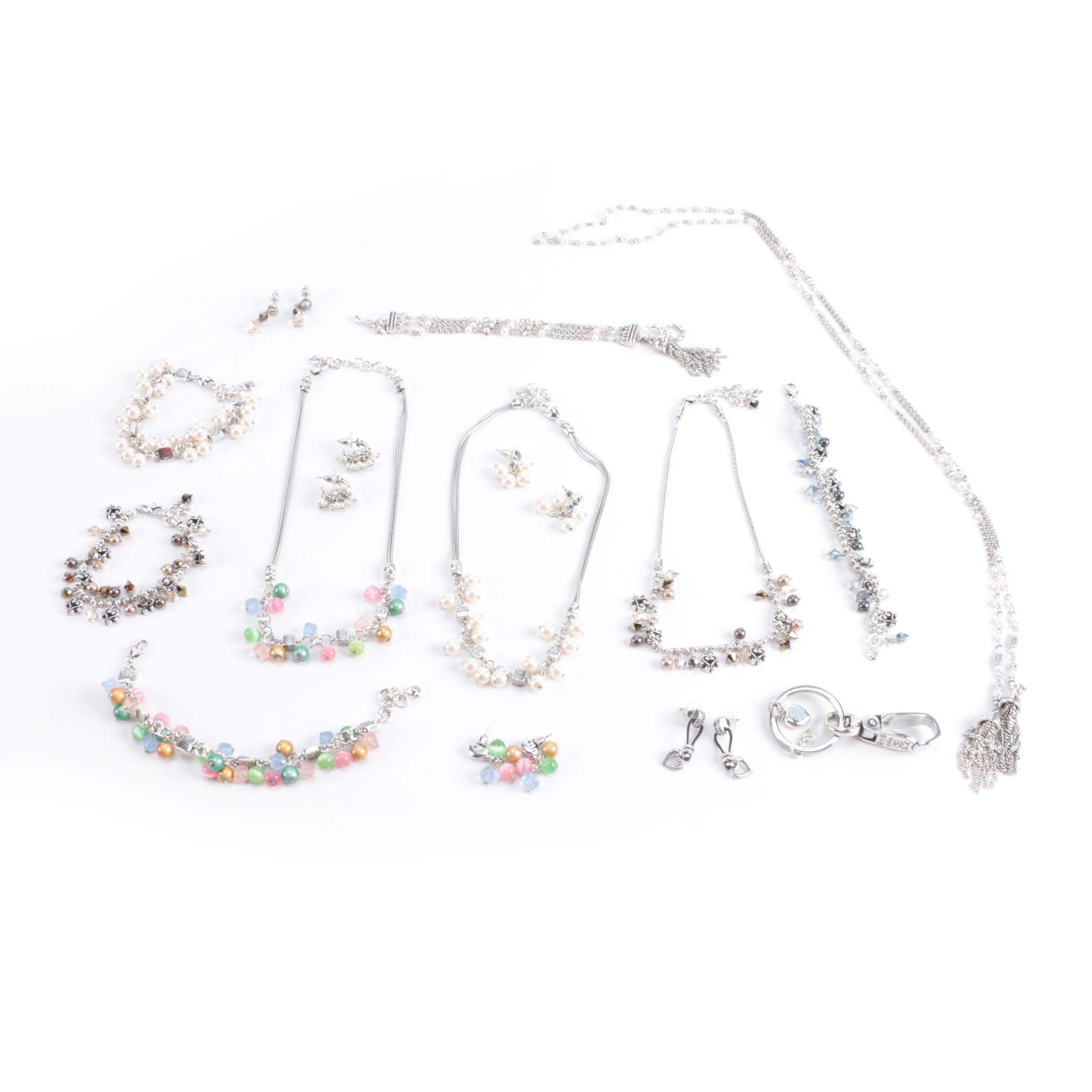 Silver Tone Brighton Jewelry