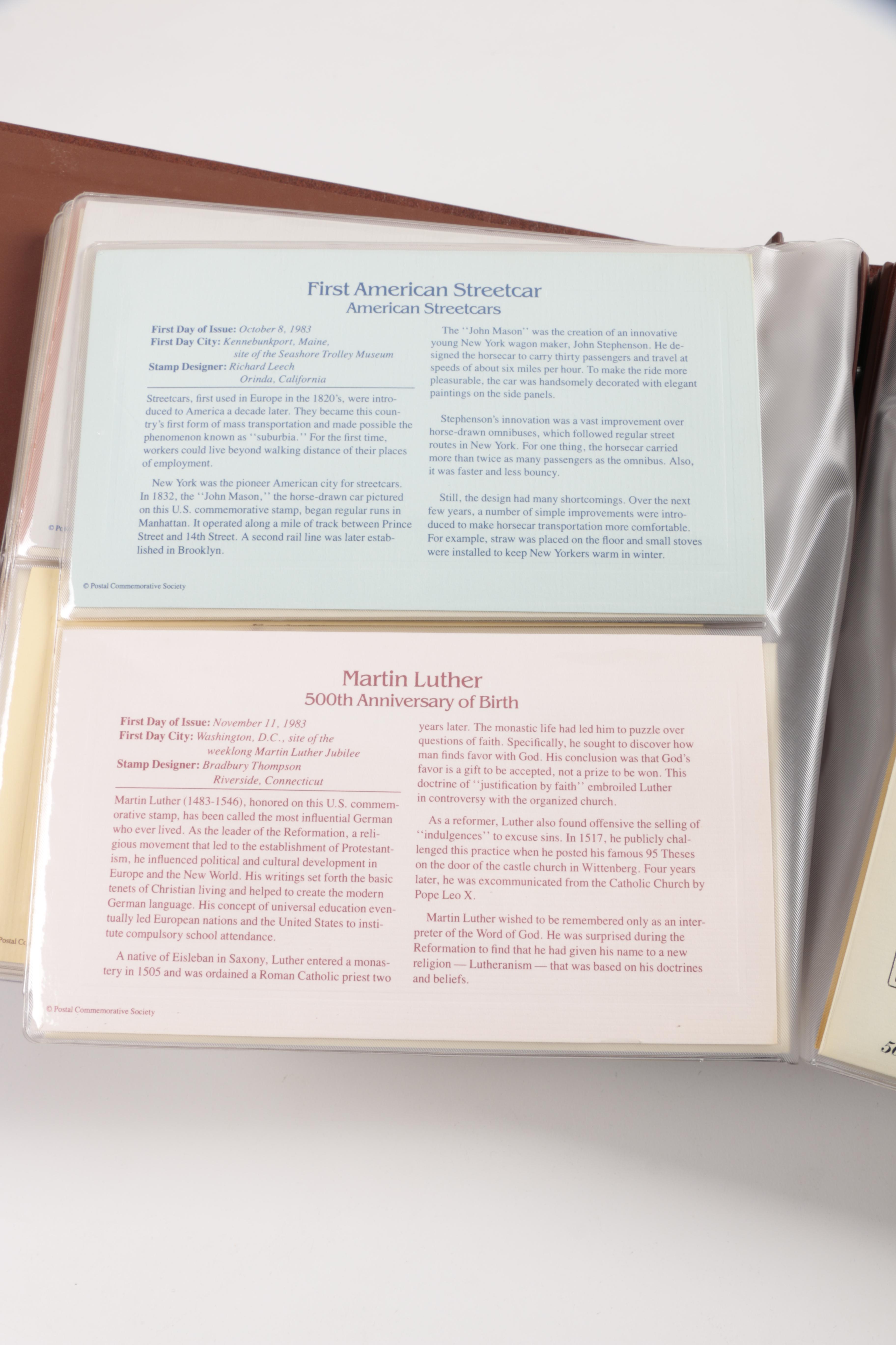 22K Gold Replicas of United States Postage Stamps