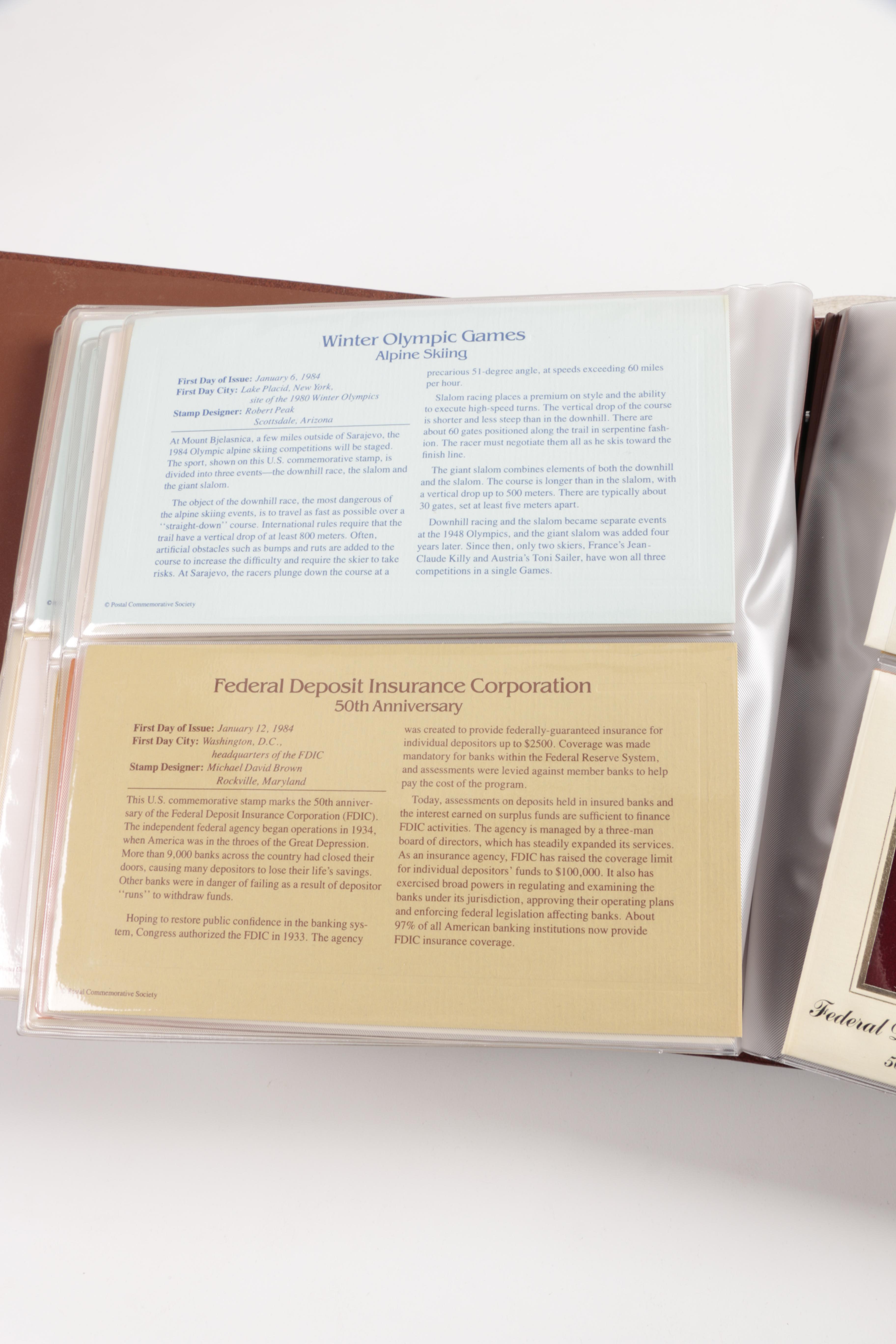 22K Gold Replicas of United States Postage Stamps