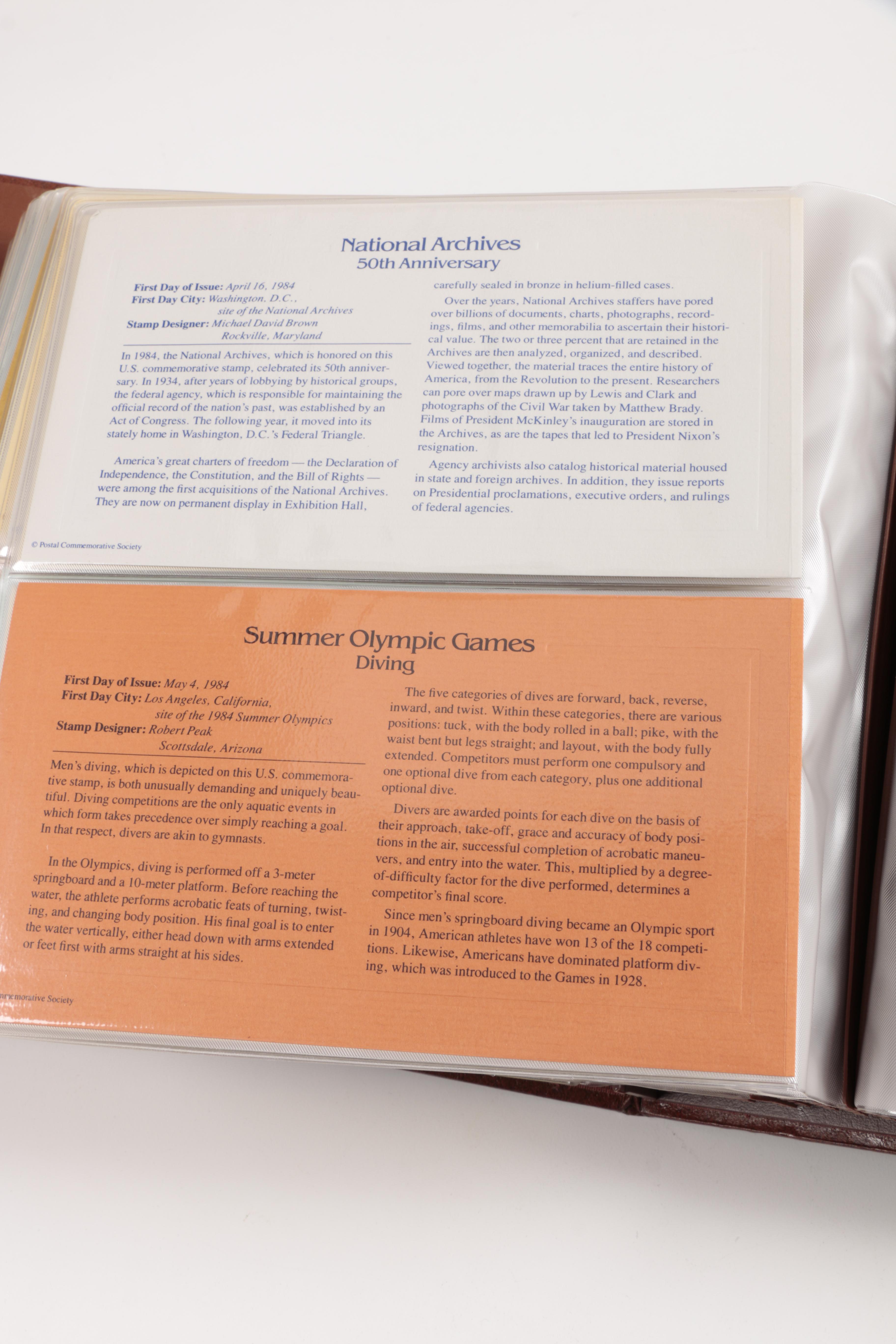 22K Gold Replicas of United States Postage Stamps