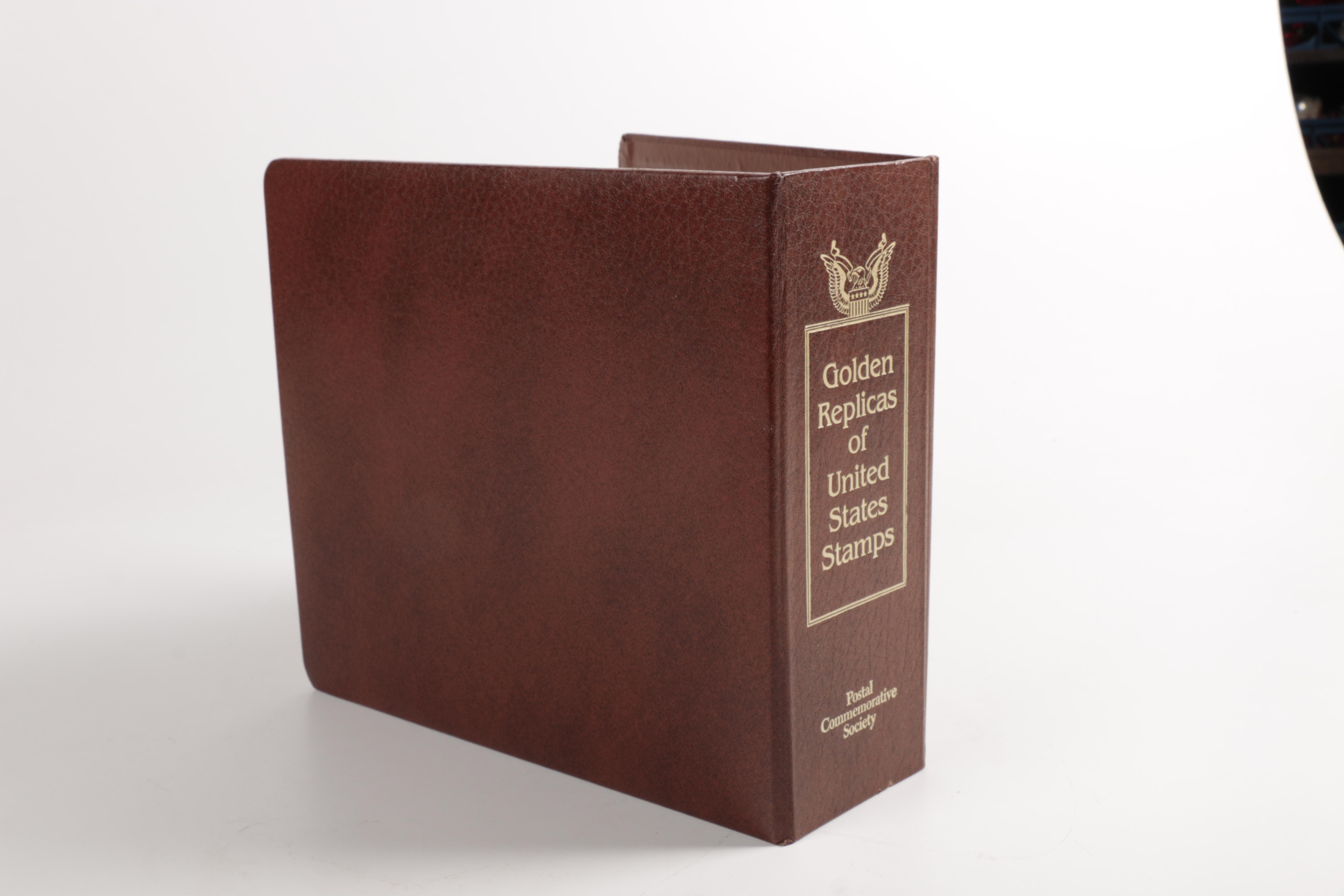 22K Gold Replicas of United States Postage Stamps