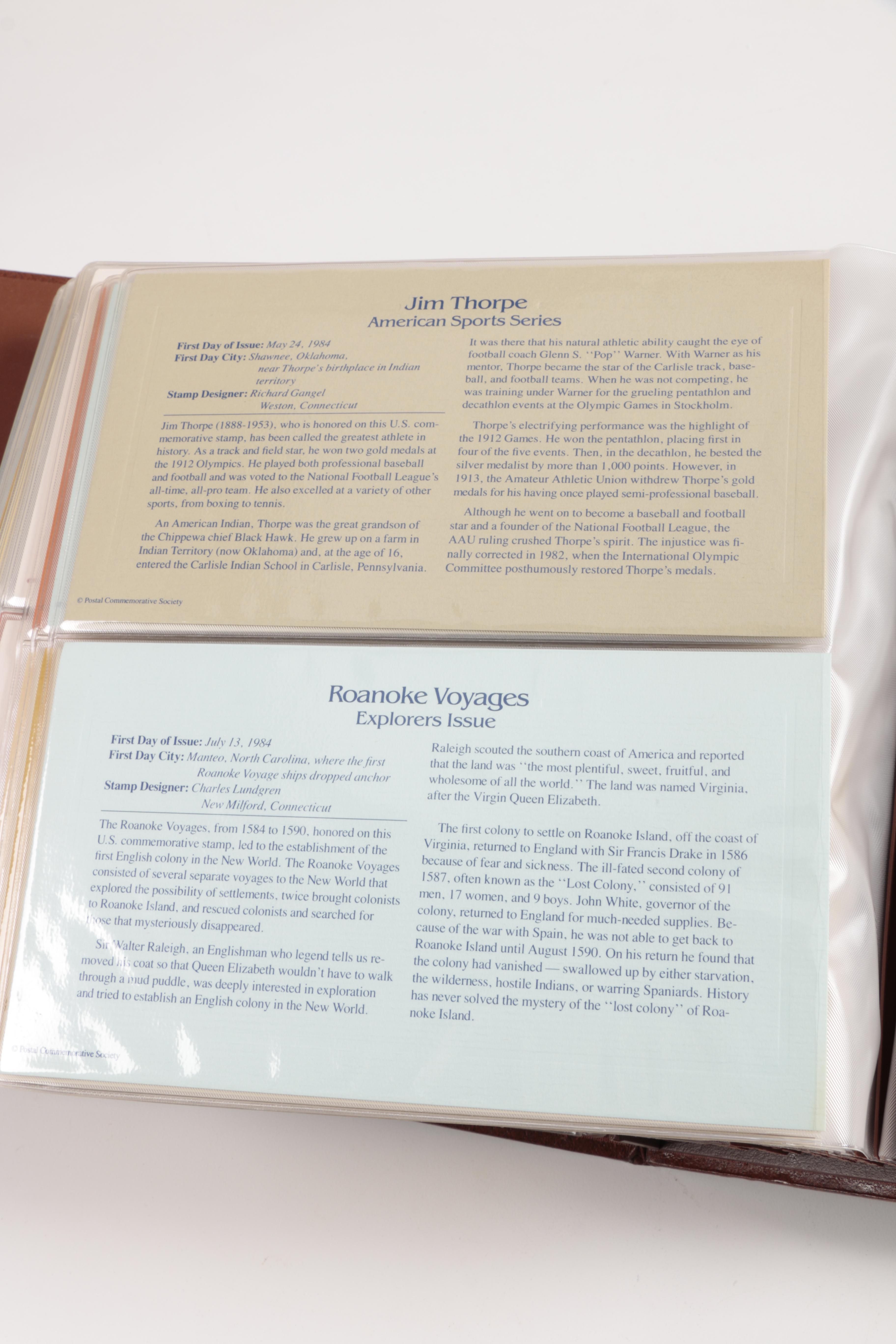 22K Gold Replicas of United States Postage Stamps