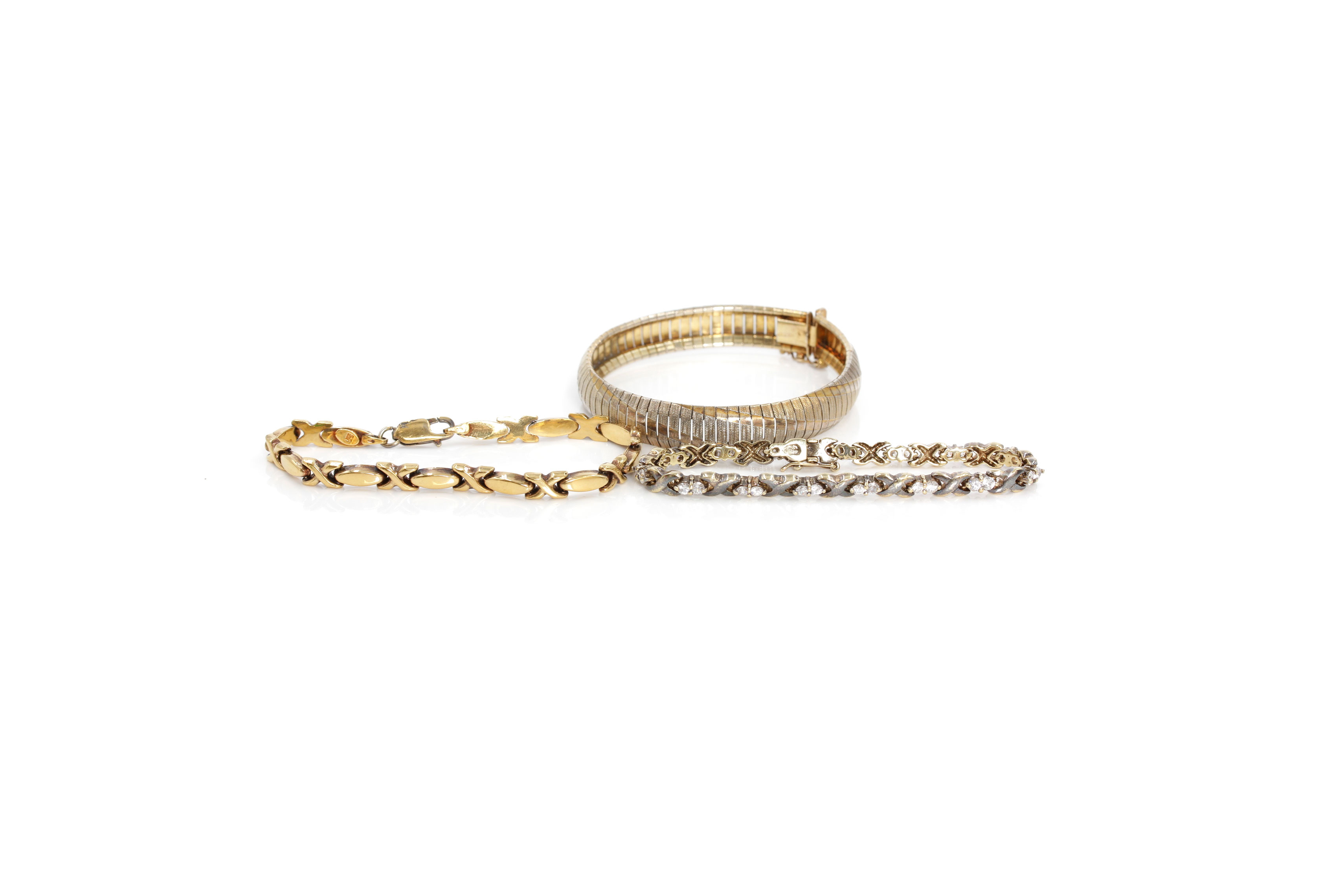 Gold Plated Sterling Silver Bracelets