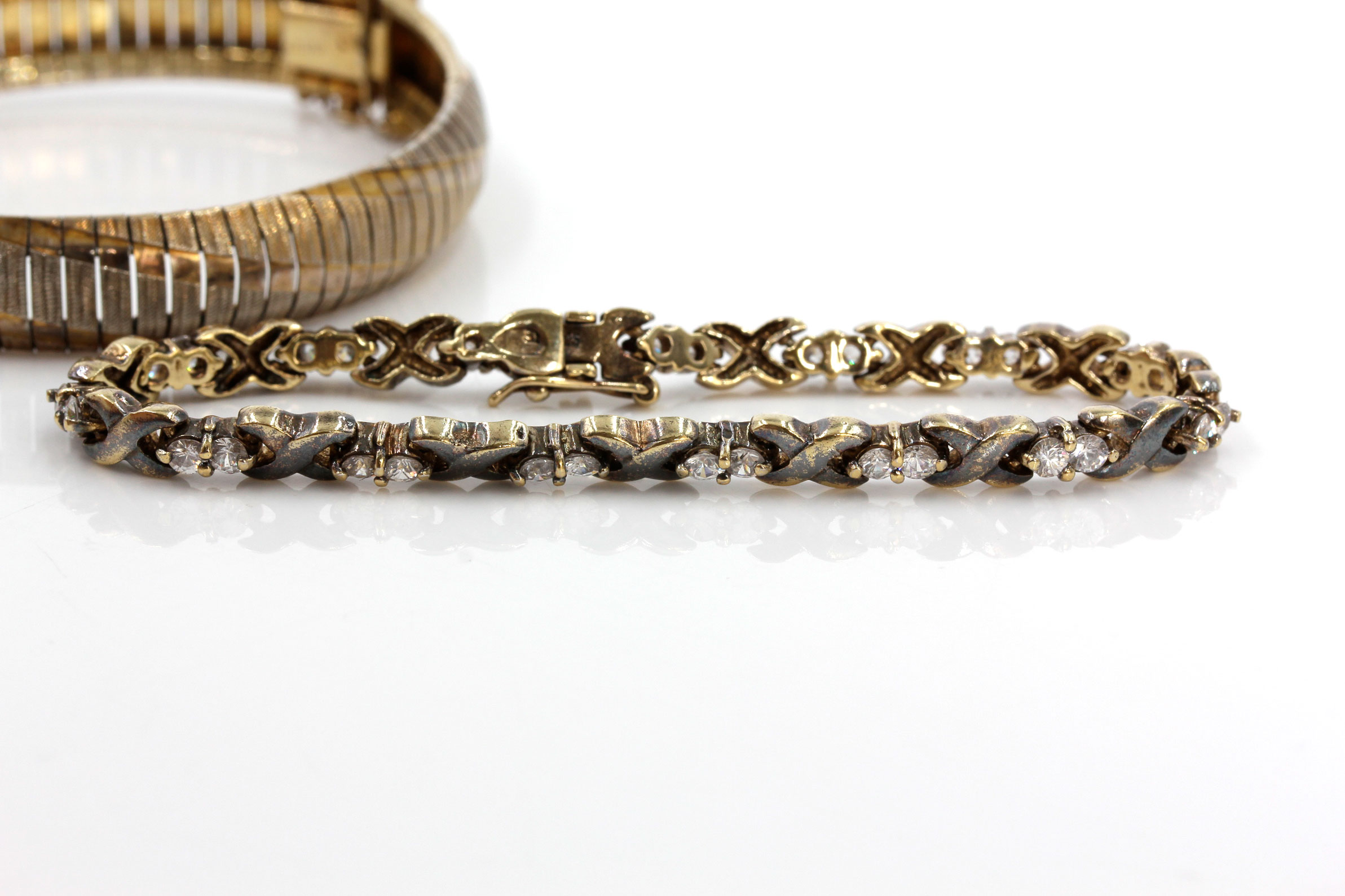 Gold Plated Sterling Silver Bracelets