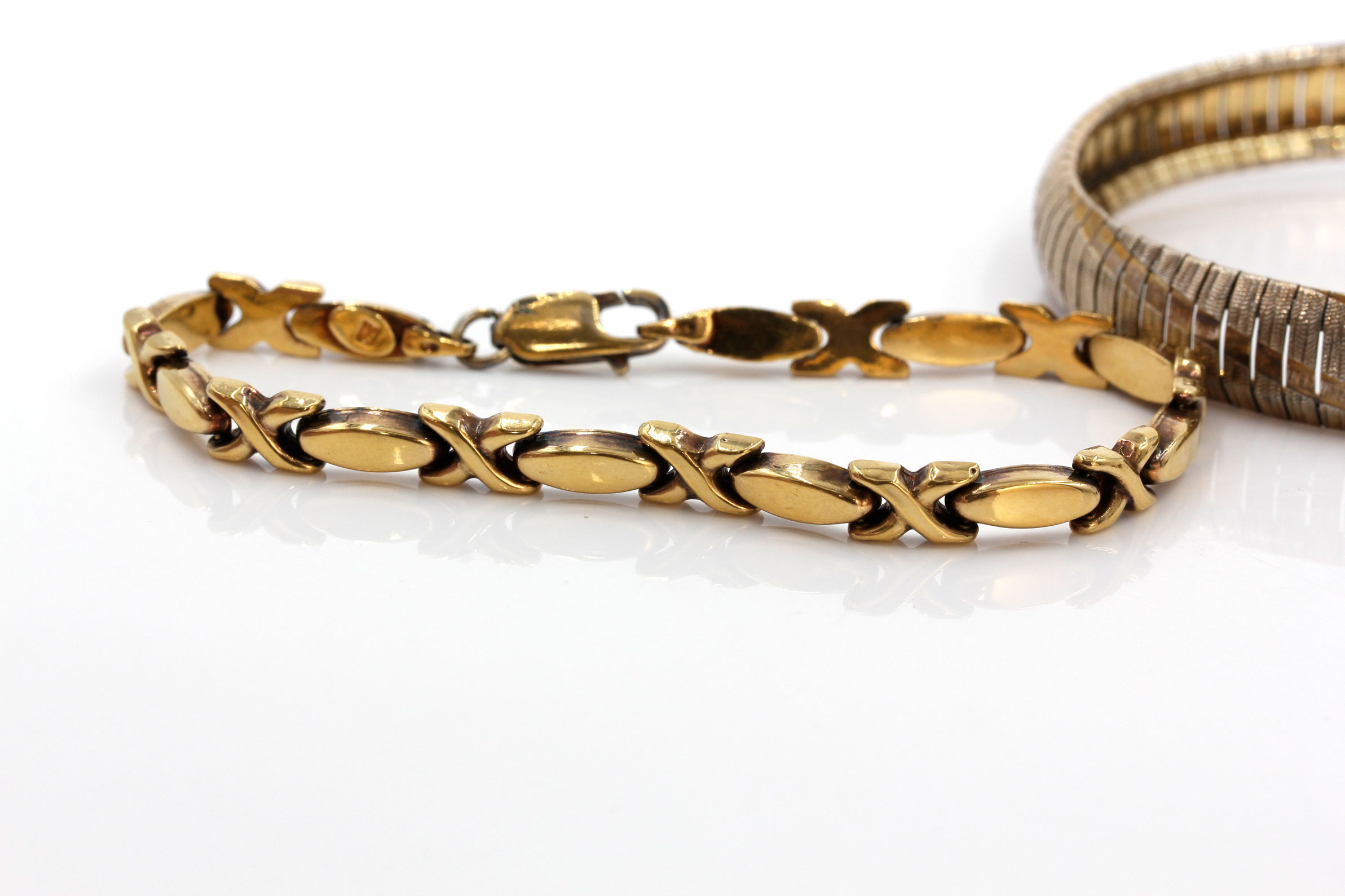Gold Plated Sterling Silver Bracelets