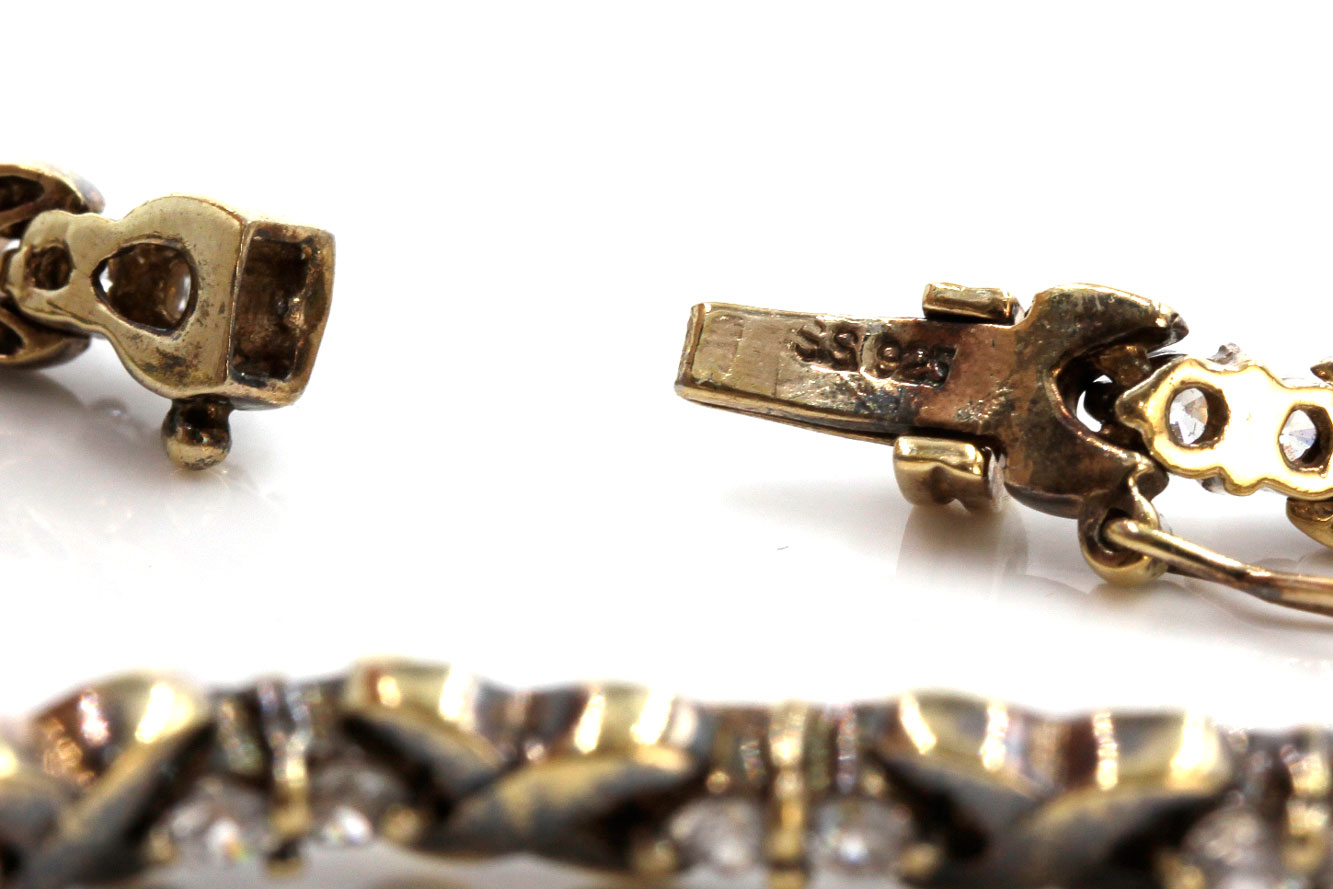 Gold Plated Sterling Silver Bracelets