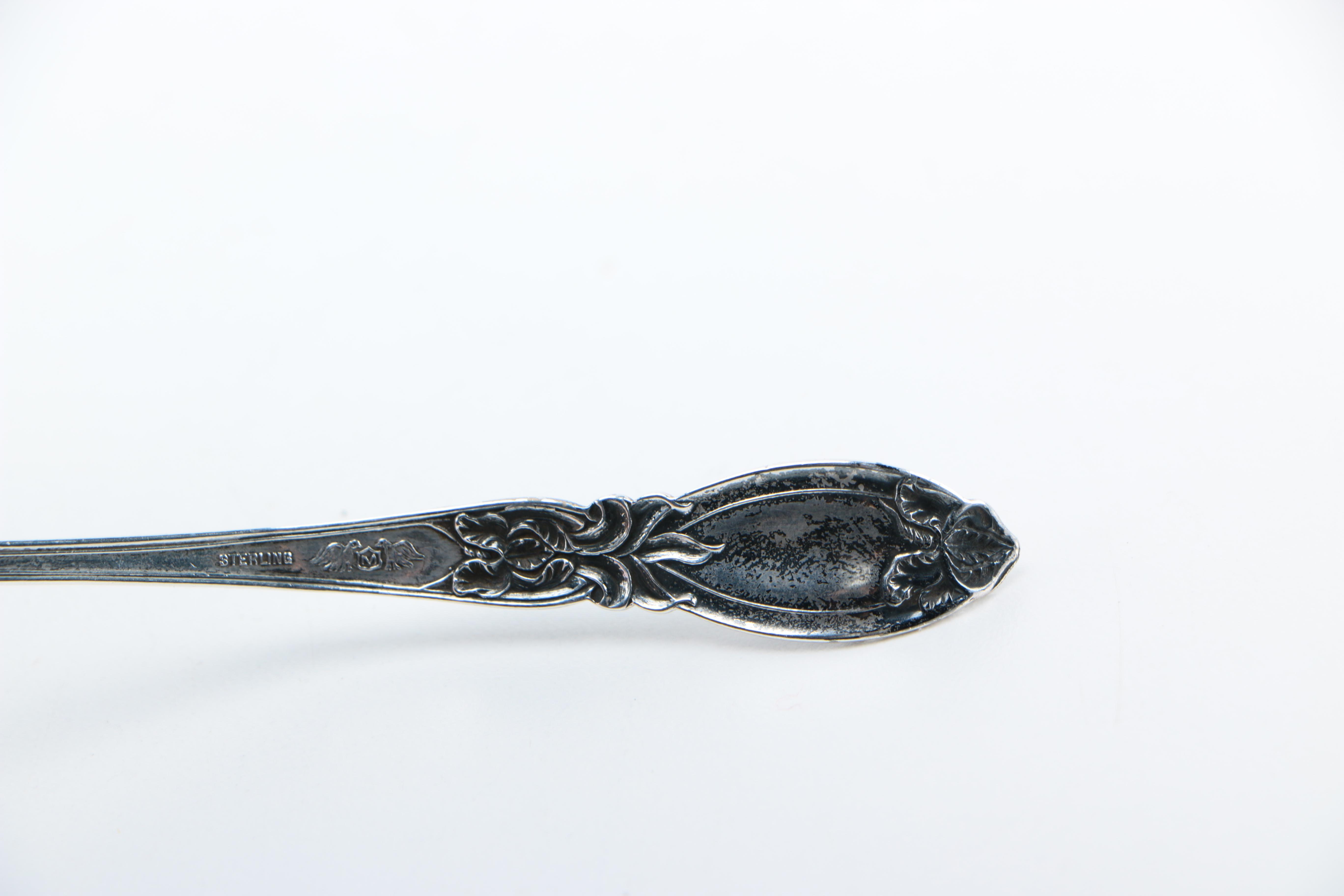 Miniature Sterling Sliver Ladle From Baker - Manchester Mfg. Co.