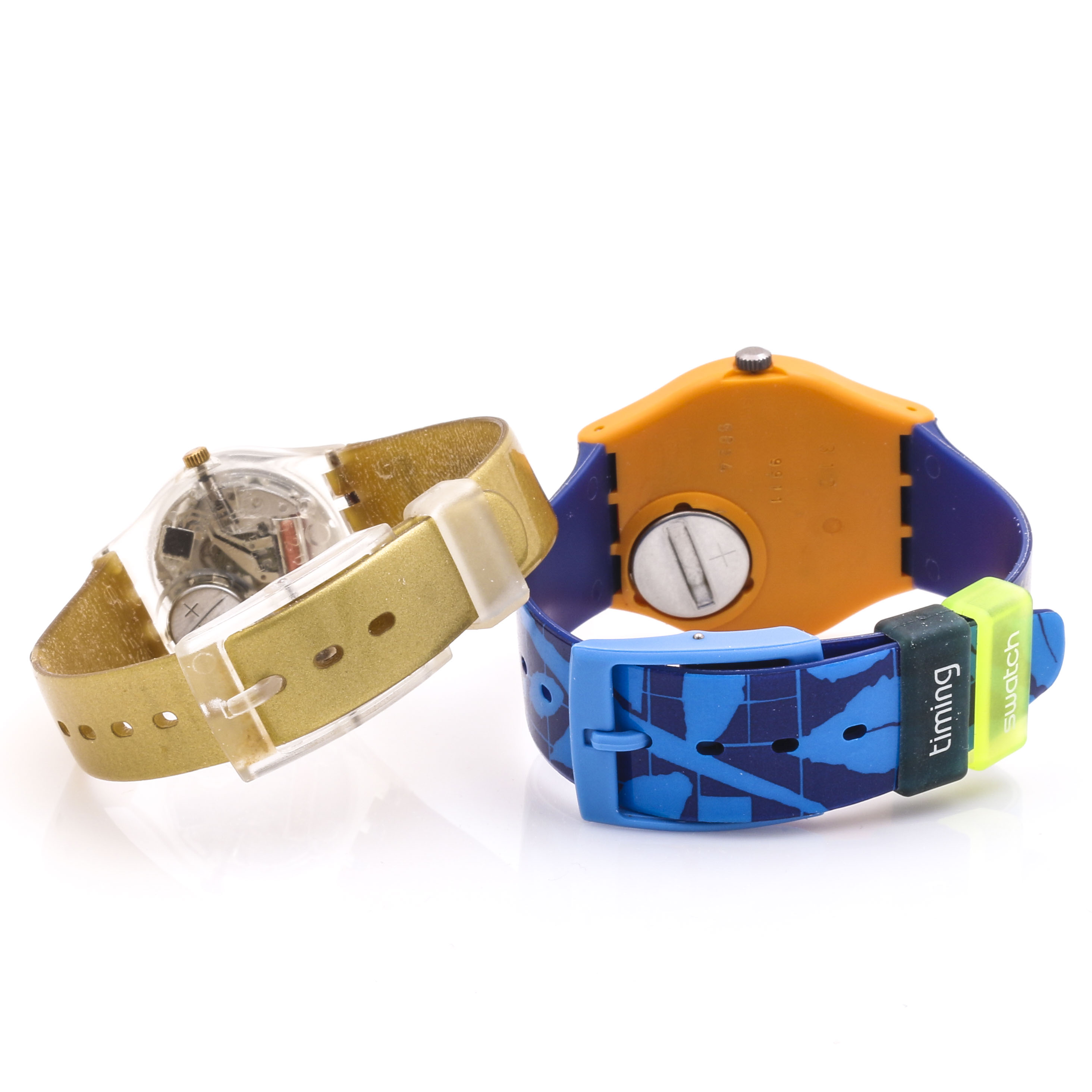 Olympic Torches and Swatch Swiss Plastic Watches