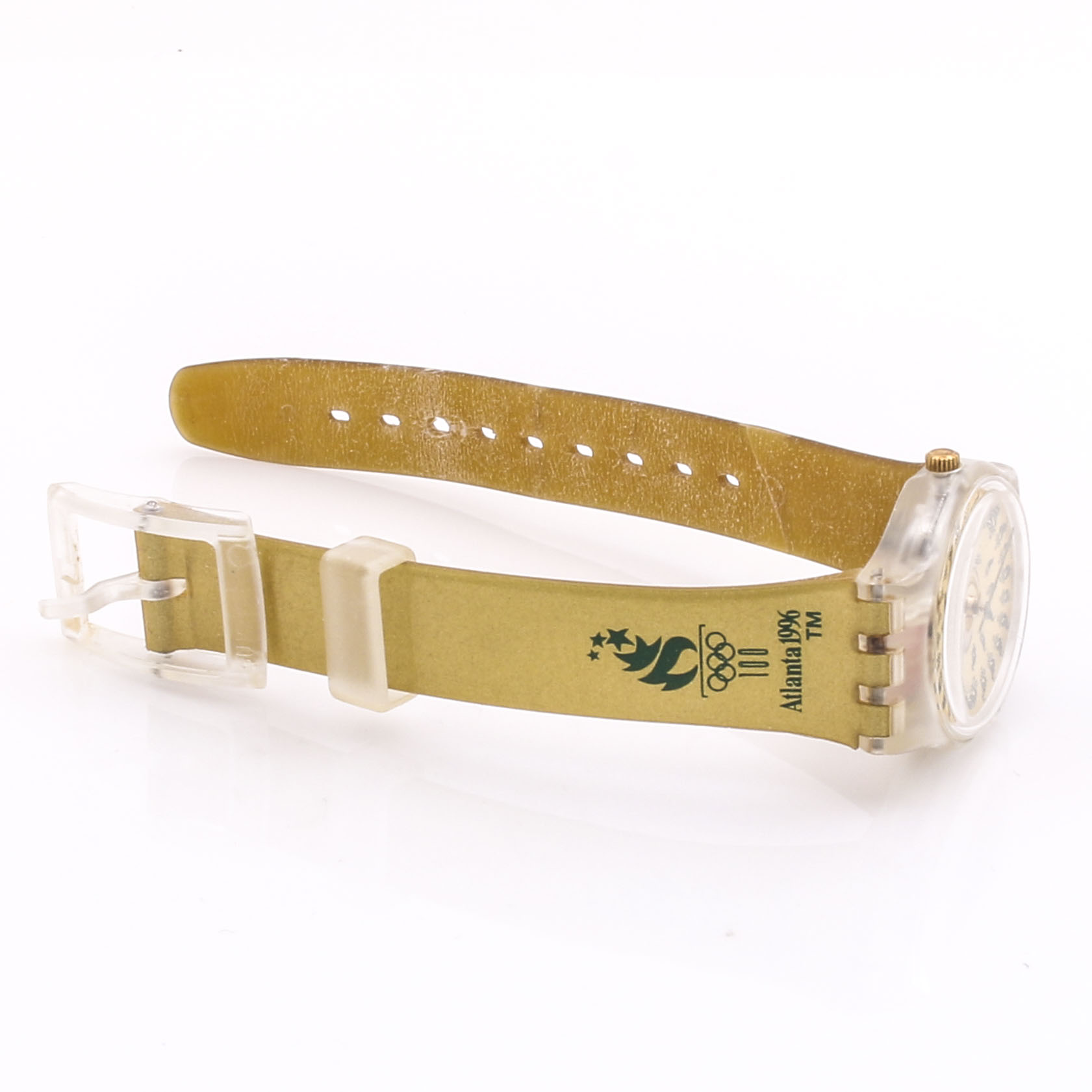 Olympic Torches and Swatch Swiss Plastic Watches