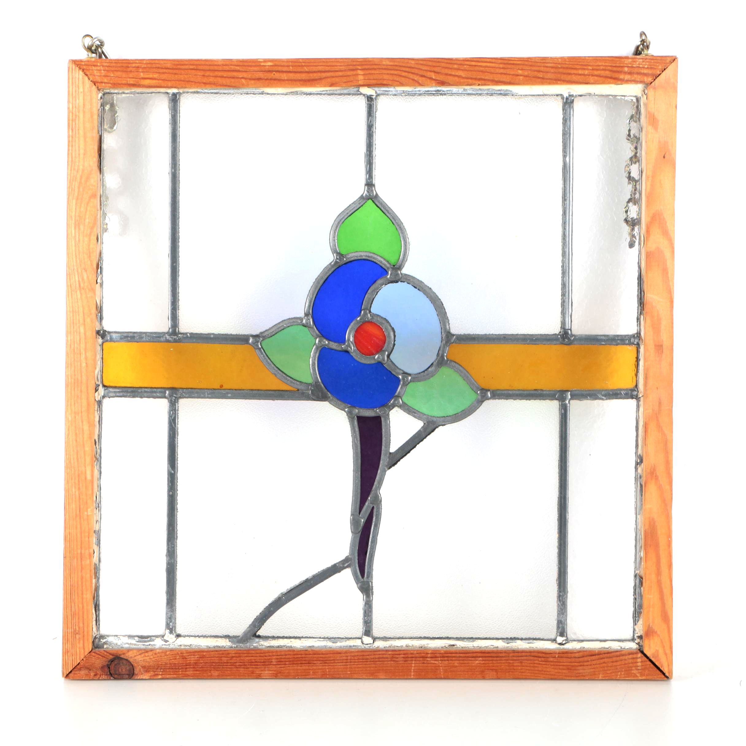 Stained Glass Window Panel