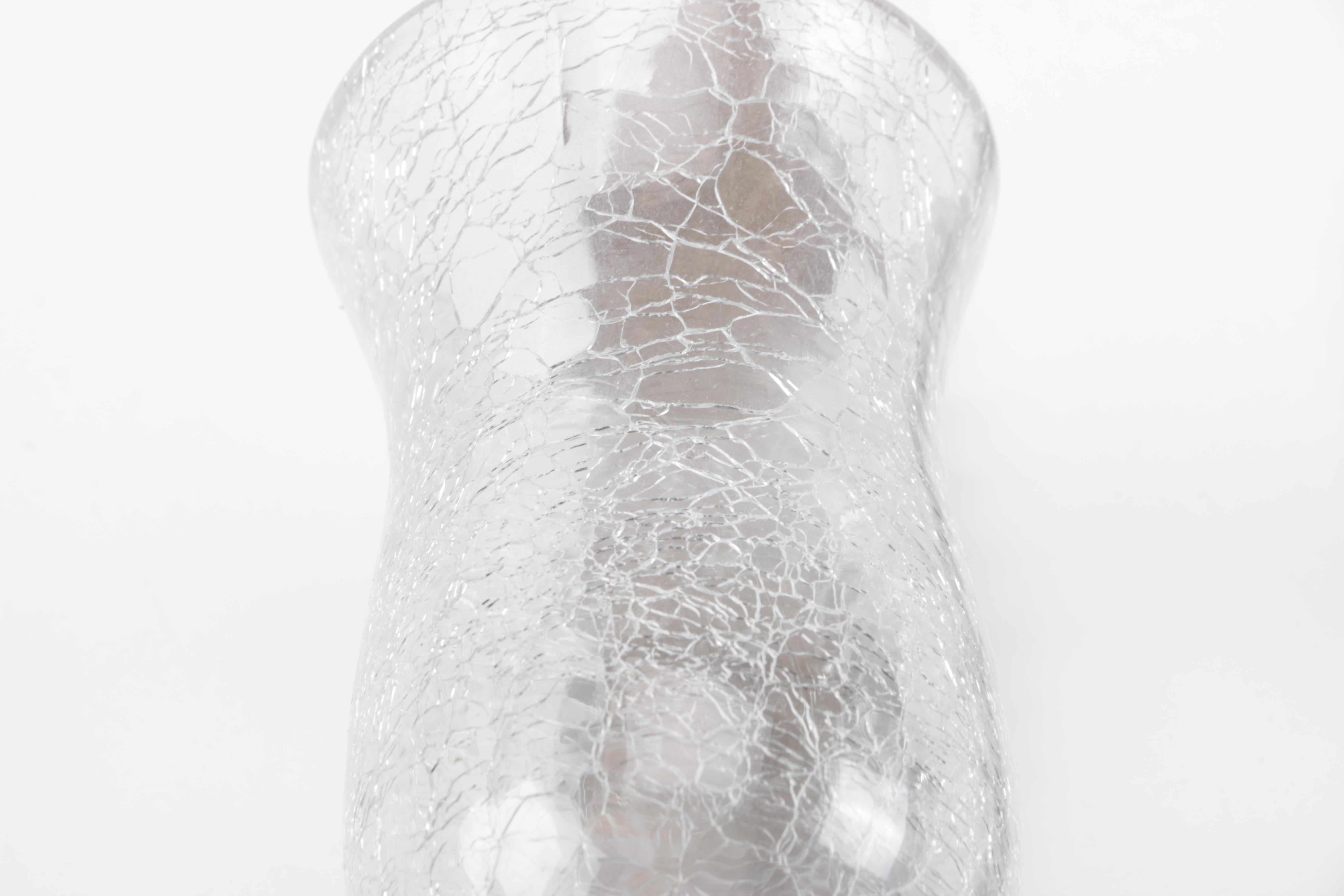 Pair of Brass and Glass Candle Sconces