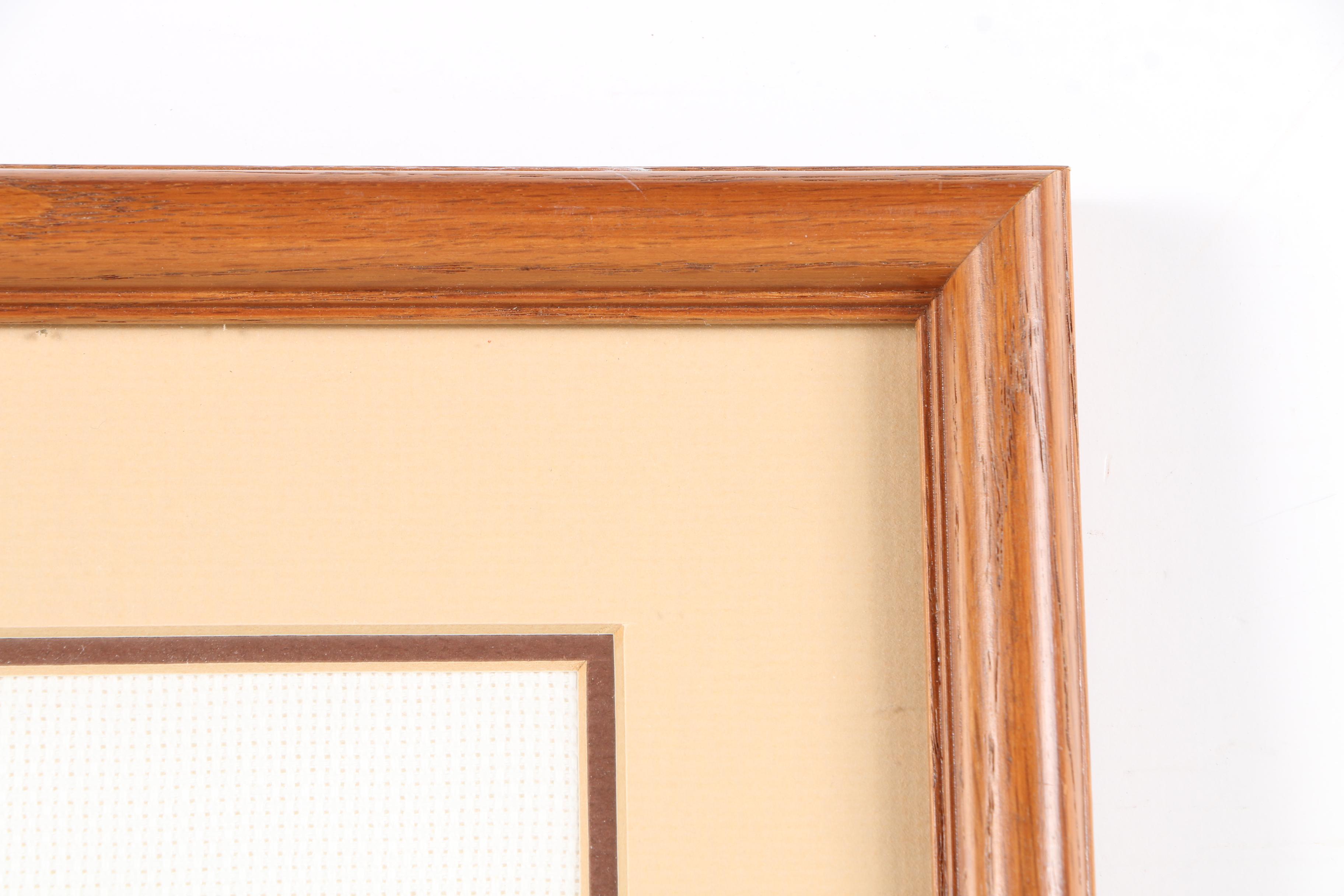 Cross-Stitch Portraits of Emmett Kelly, Jr.