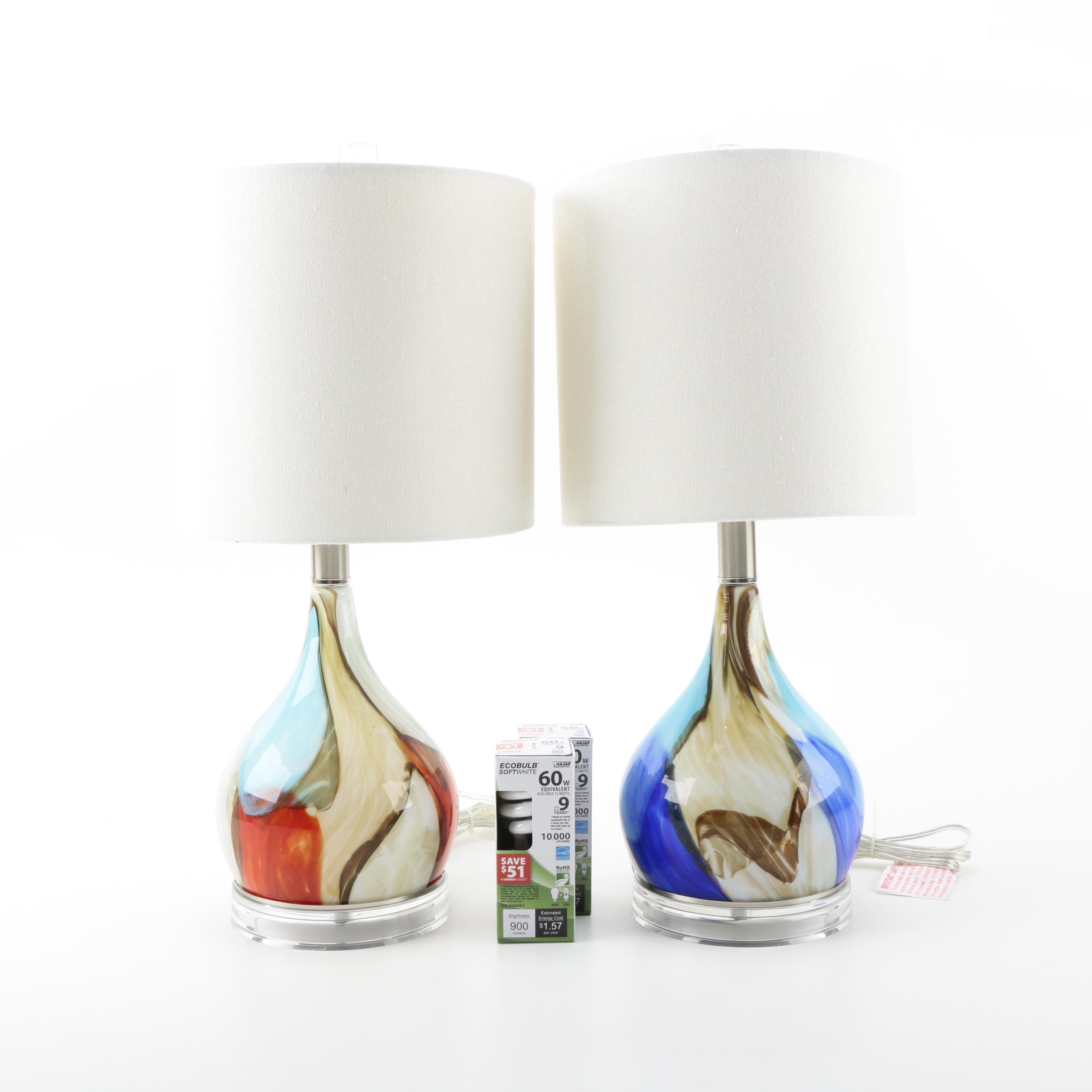 Grandin Road "Sky Dreamer" and "Ocean Dreamer" Lamps