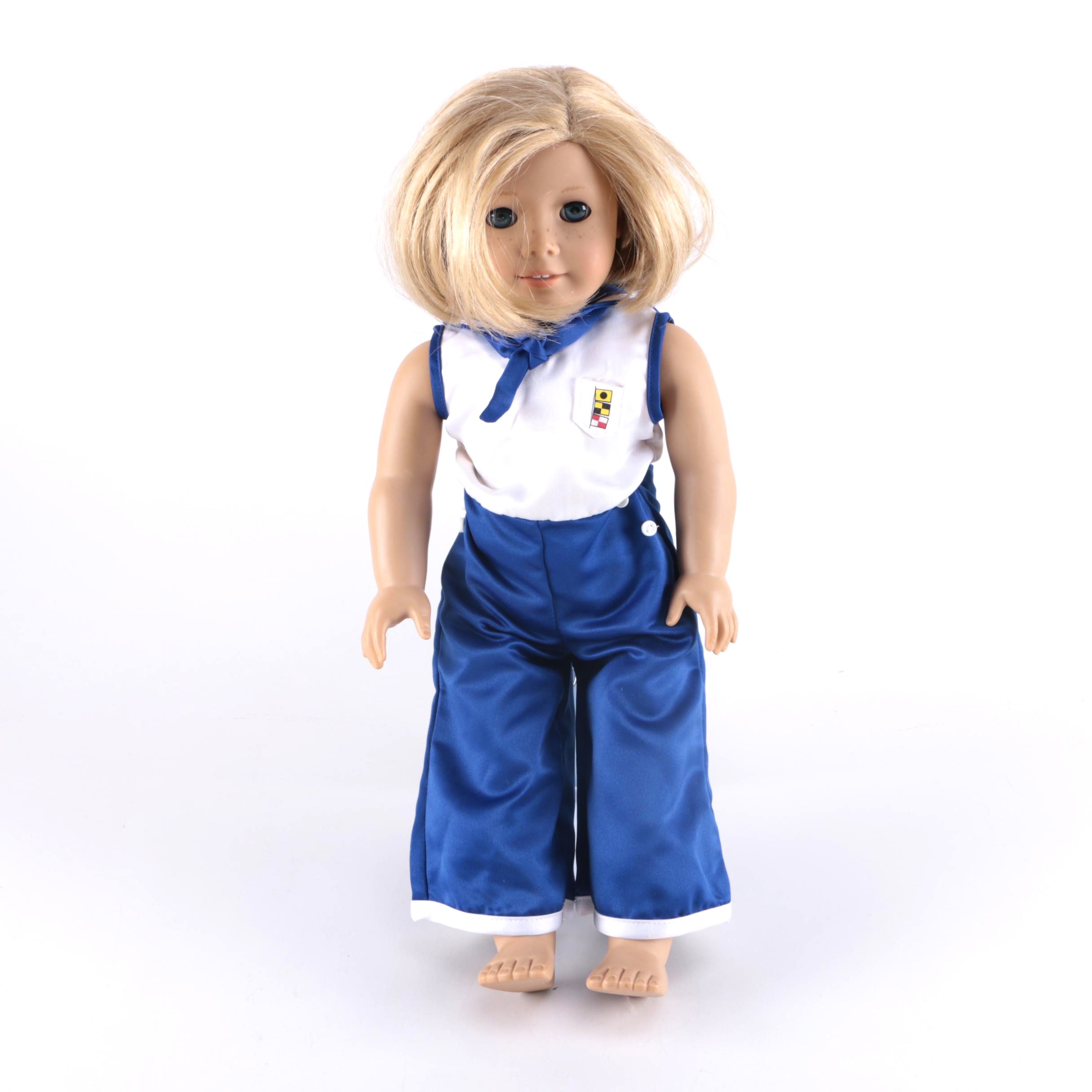 American Girl Doll "Kit" in Sailor Outfit Pajamas
