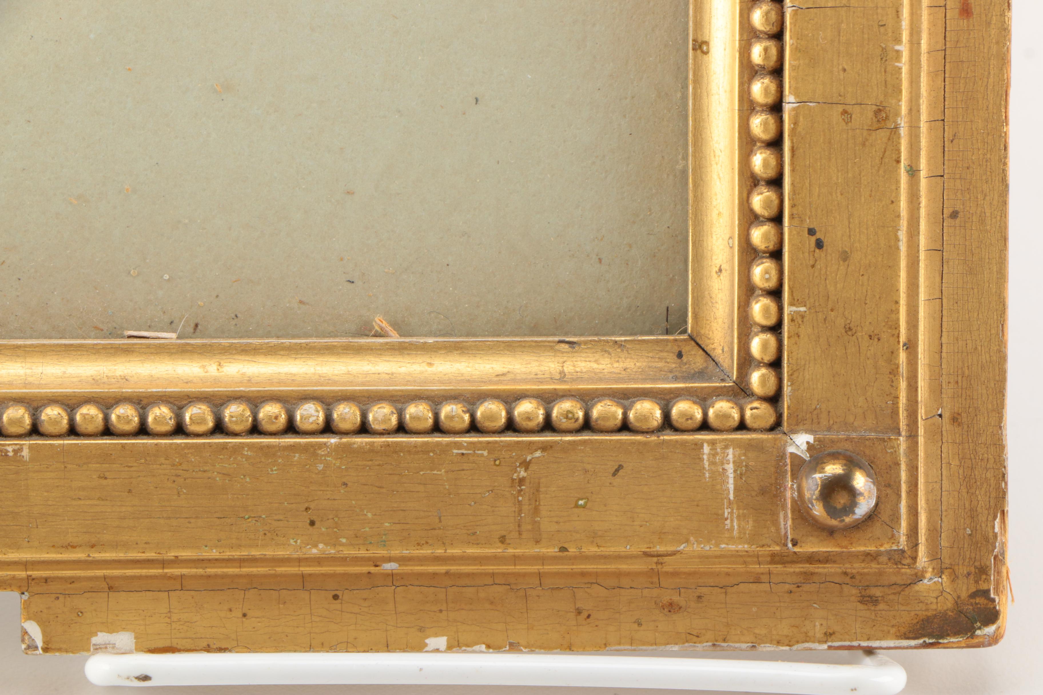 I. Ballin Engraving After Anton Dorph's "A Young Fisherwoman Waiting for Her Husband's Return From the Sea"