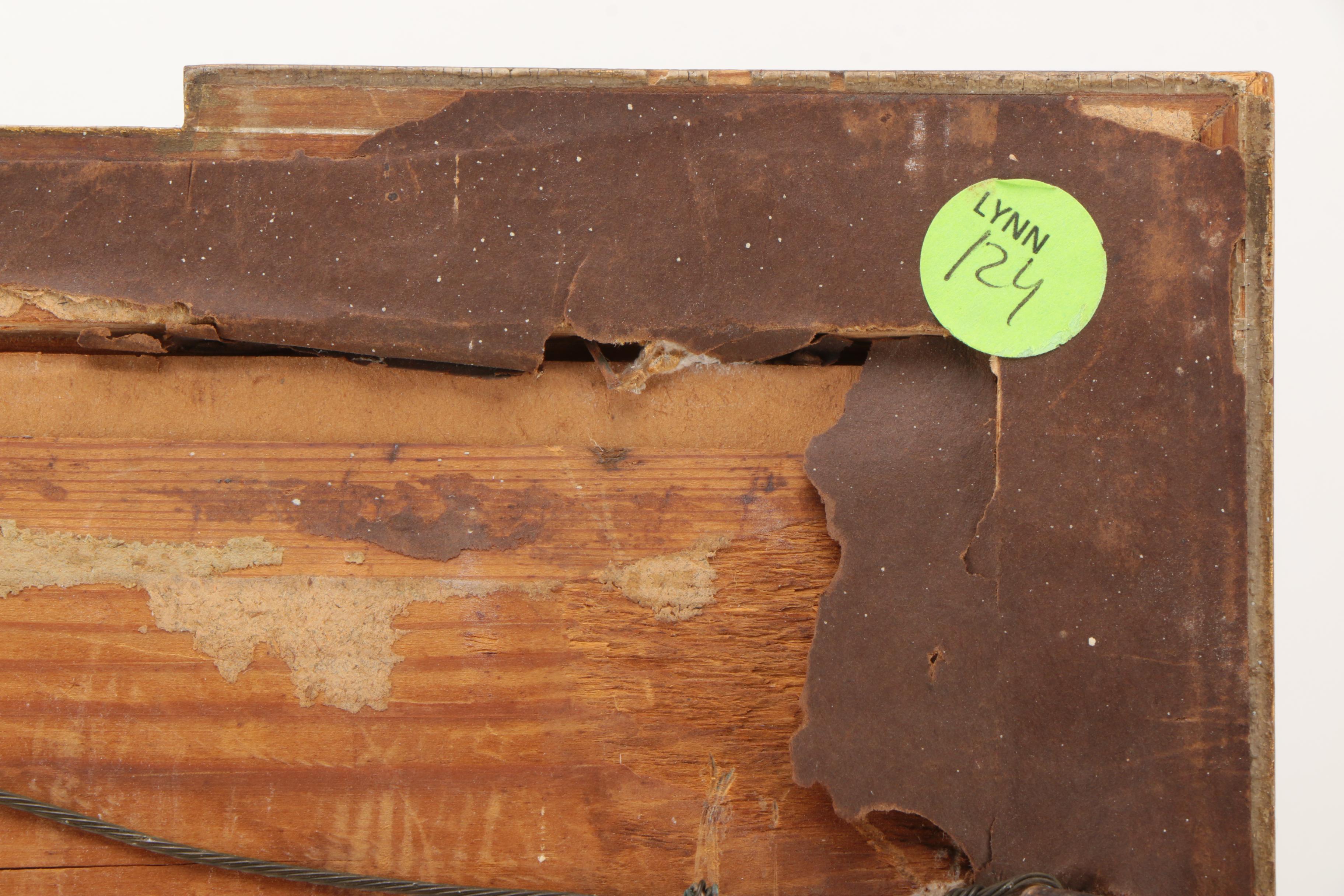 I. Ballin Engraving After Anton Dorph's "A Young Fisherwoman Waiting for Her Husband's Return From the Sea"