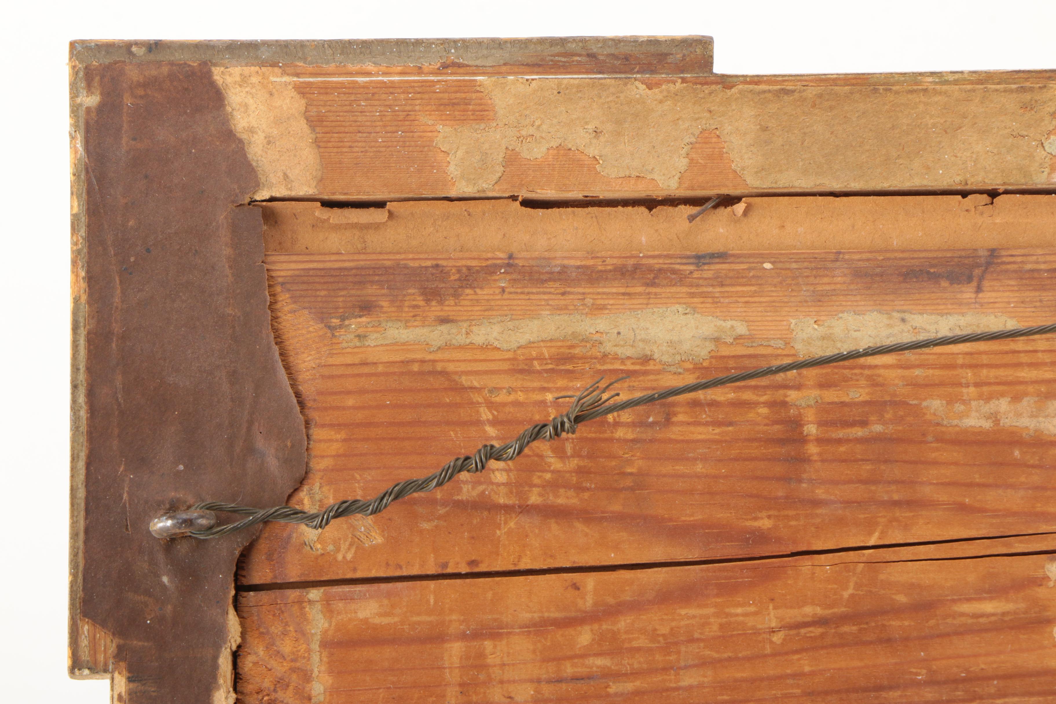 I. Ballin Engraving After Anton Dorph's "A Young Fisherwoman Waiting for Her Husband's Return From the Sea"