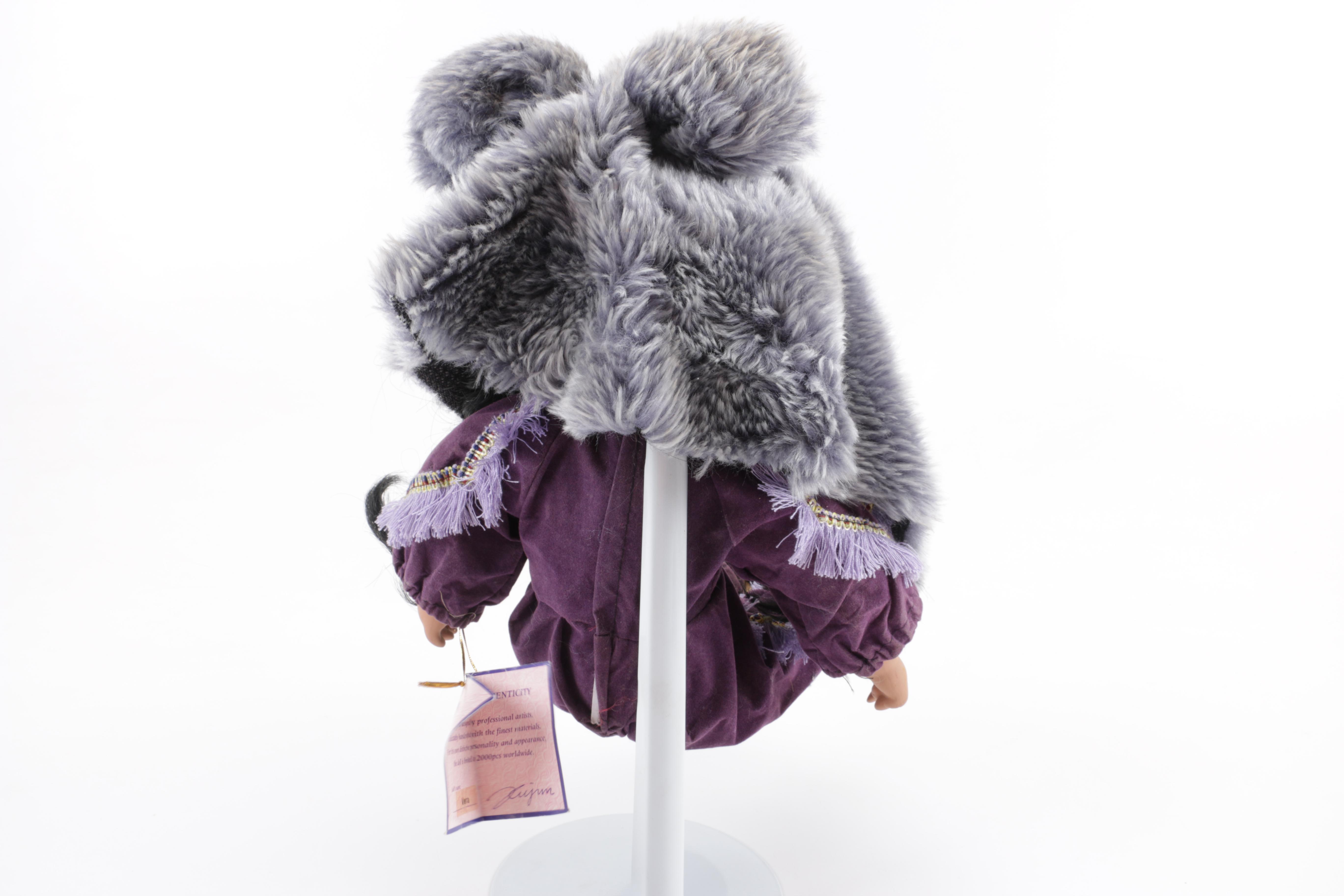 Limited Edition Native American Inspired "Vera" Porcelain Doll