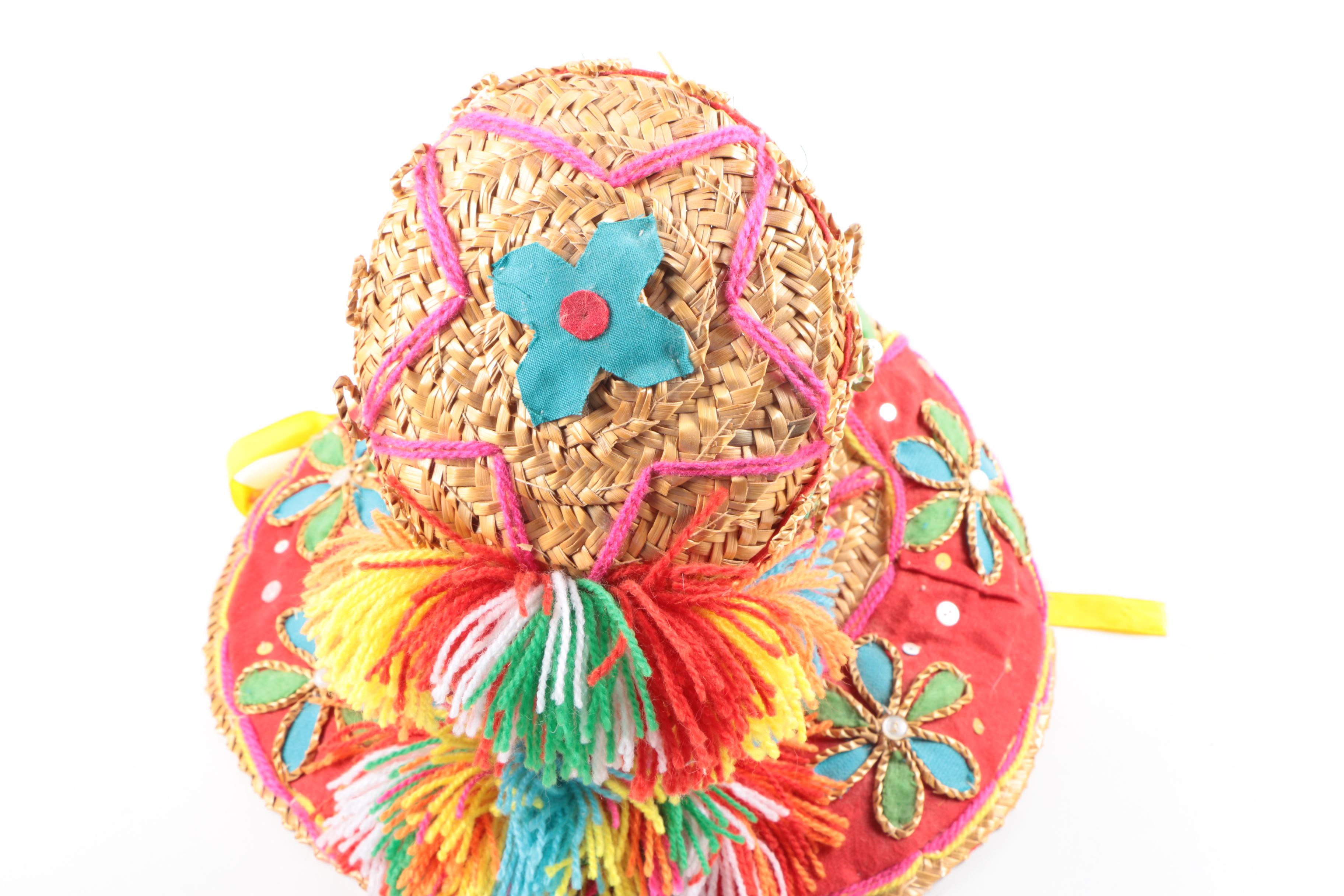 Multicolored Woven Hat