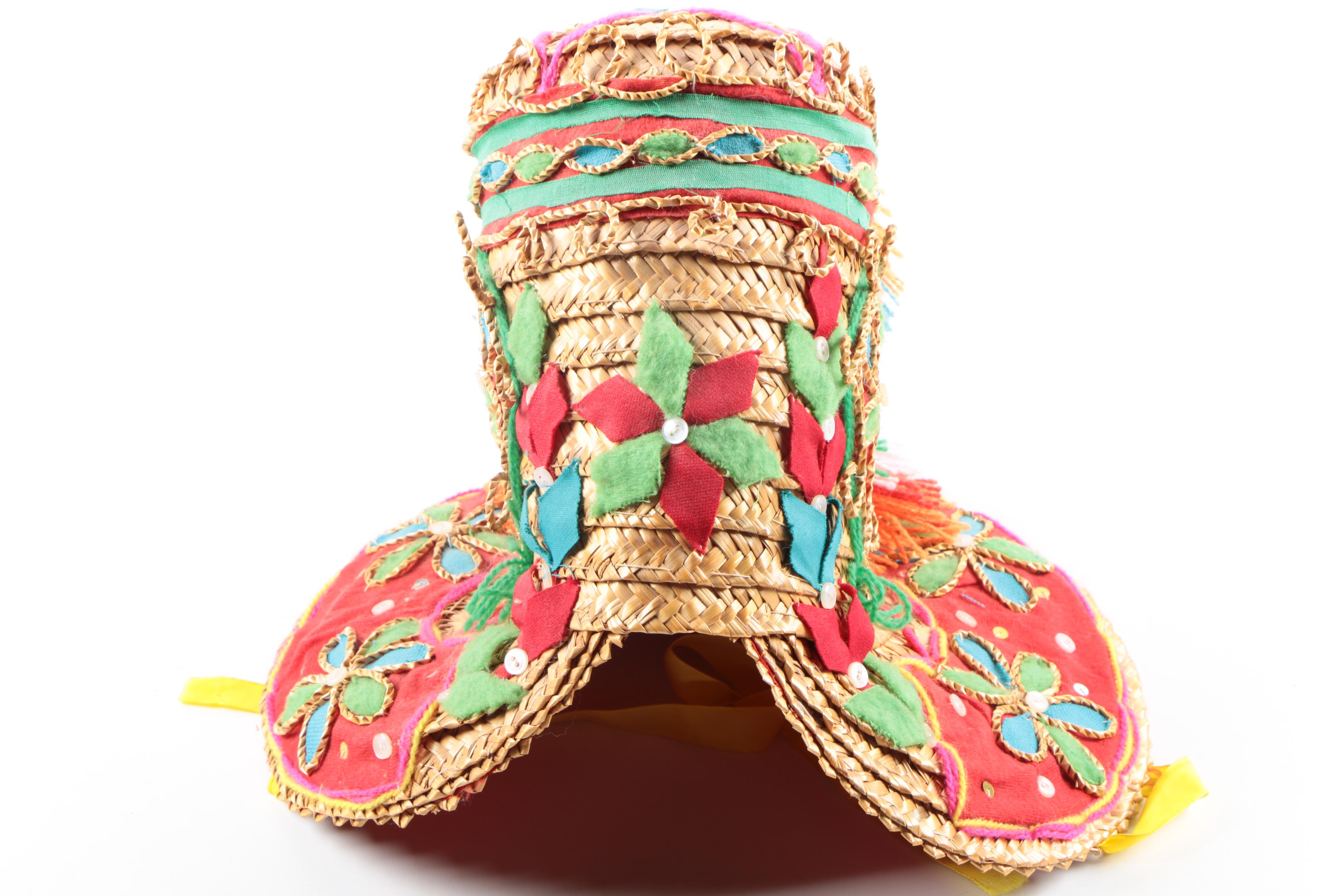 Multicolored Woven Hat