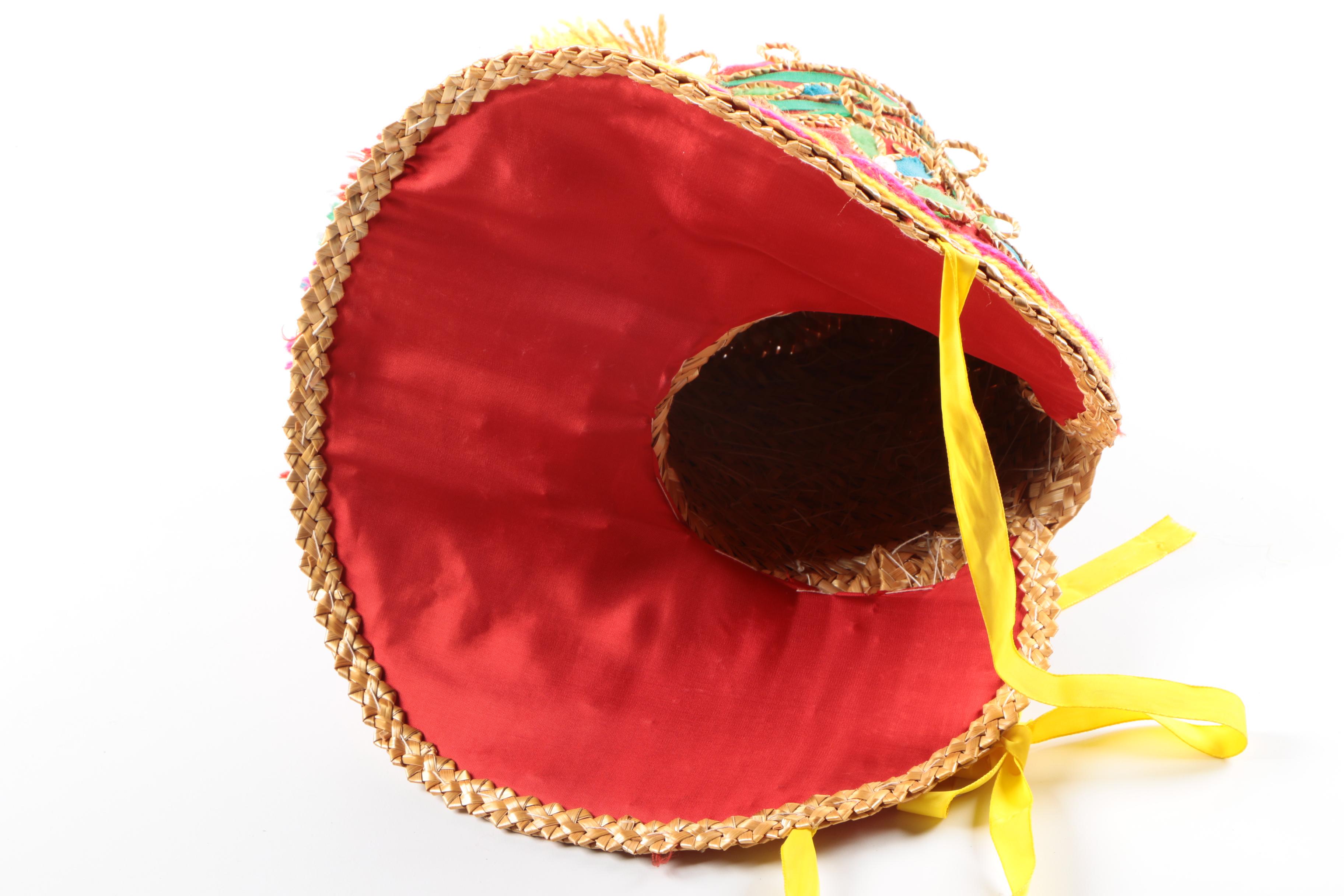 Multicolored Woven Hat