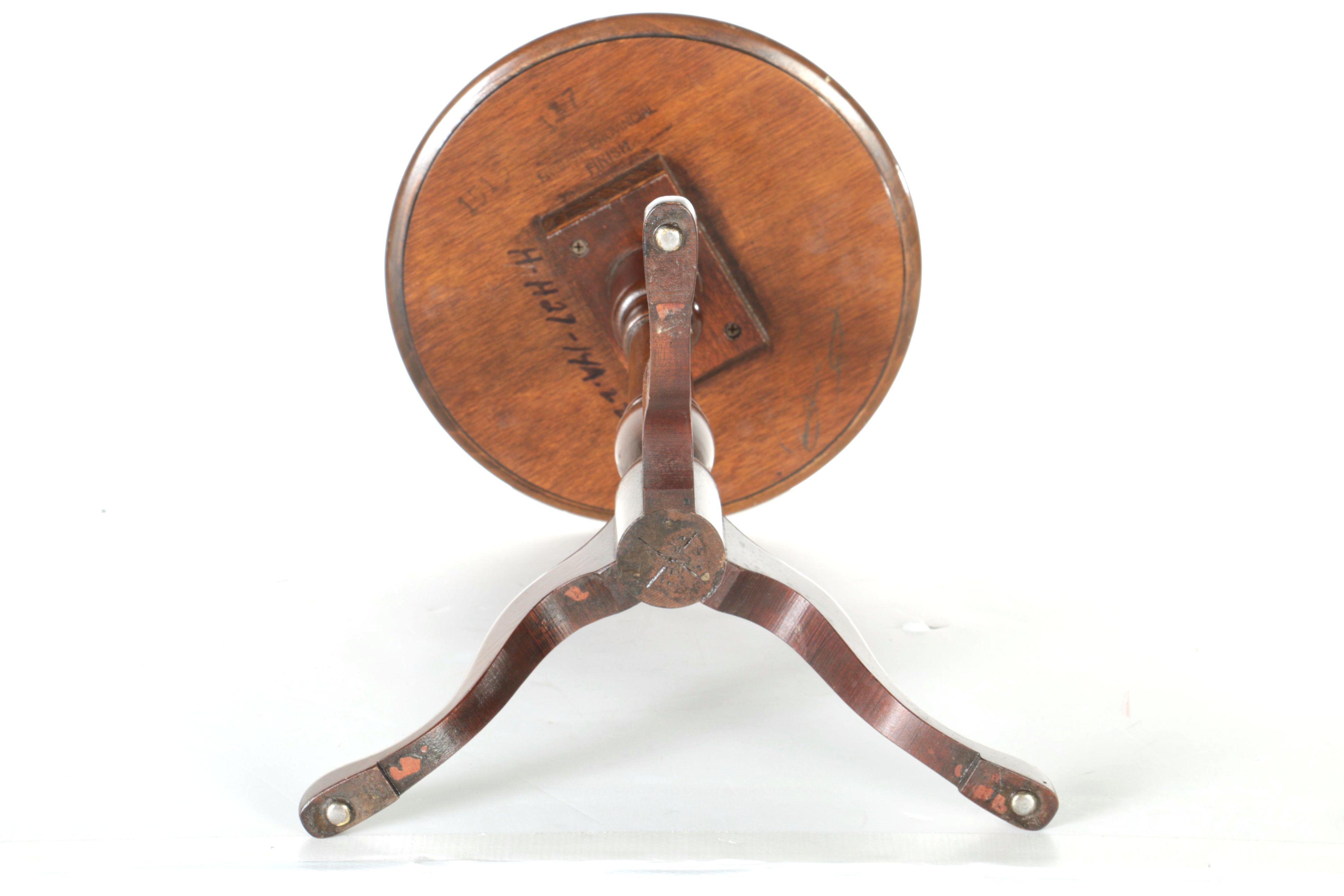 Vintage Federal Style Pedestal Side Tables