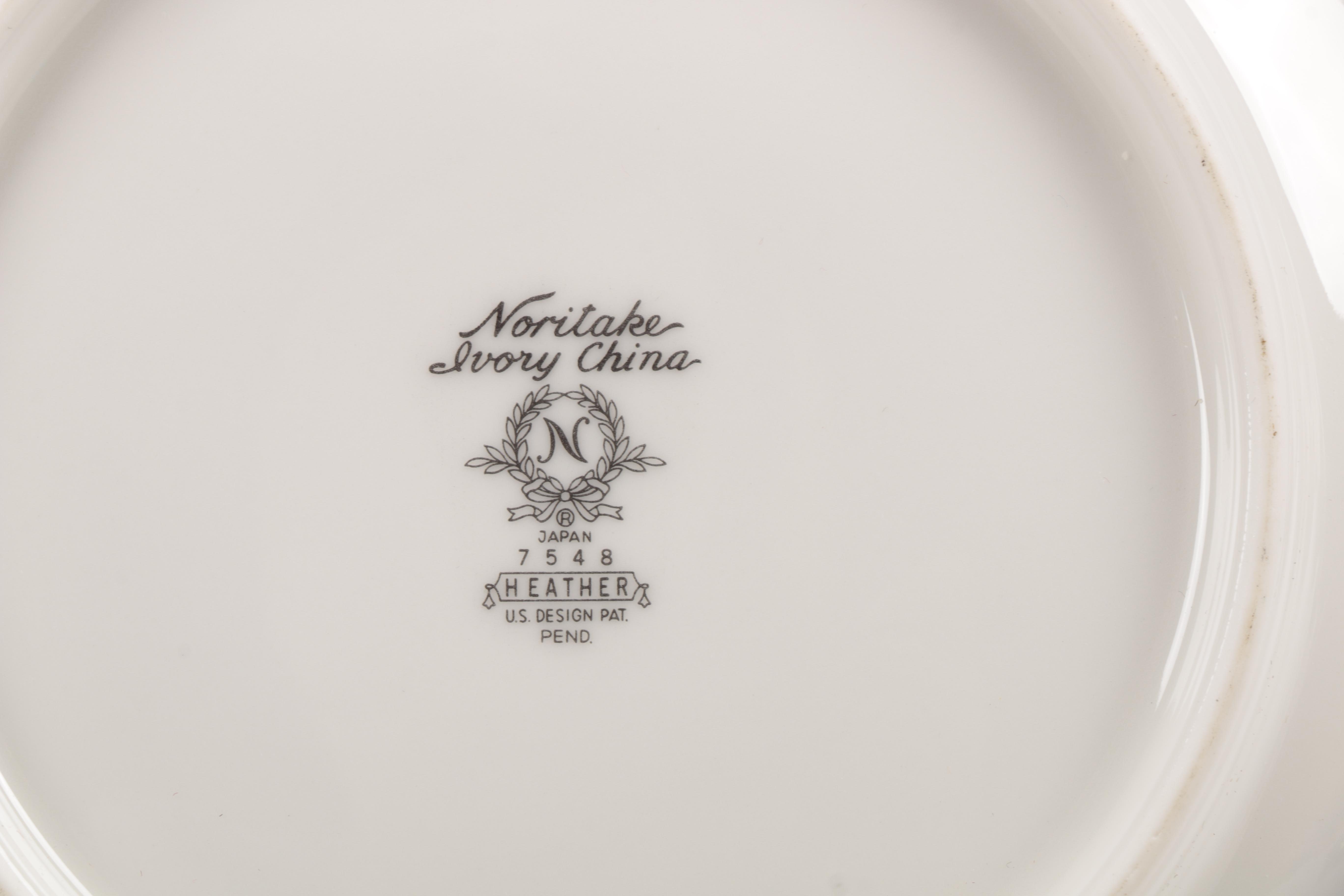 Noritake Ivory China "Heather" Set