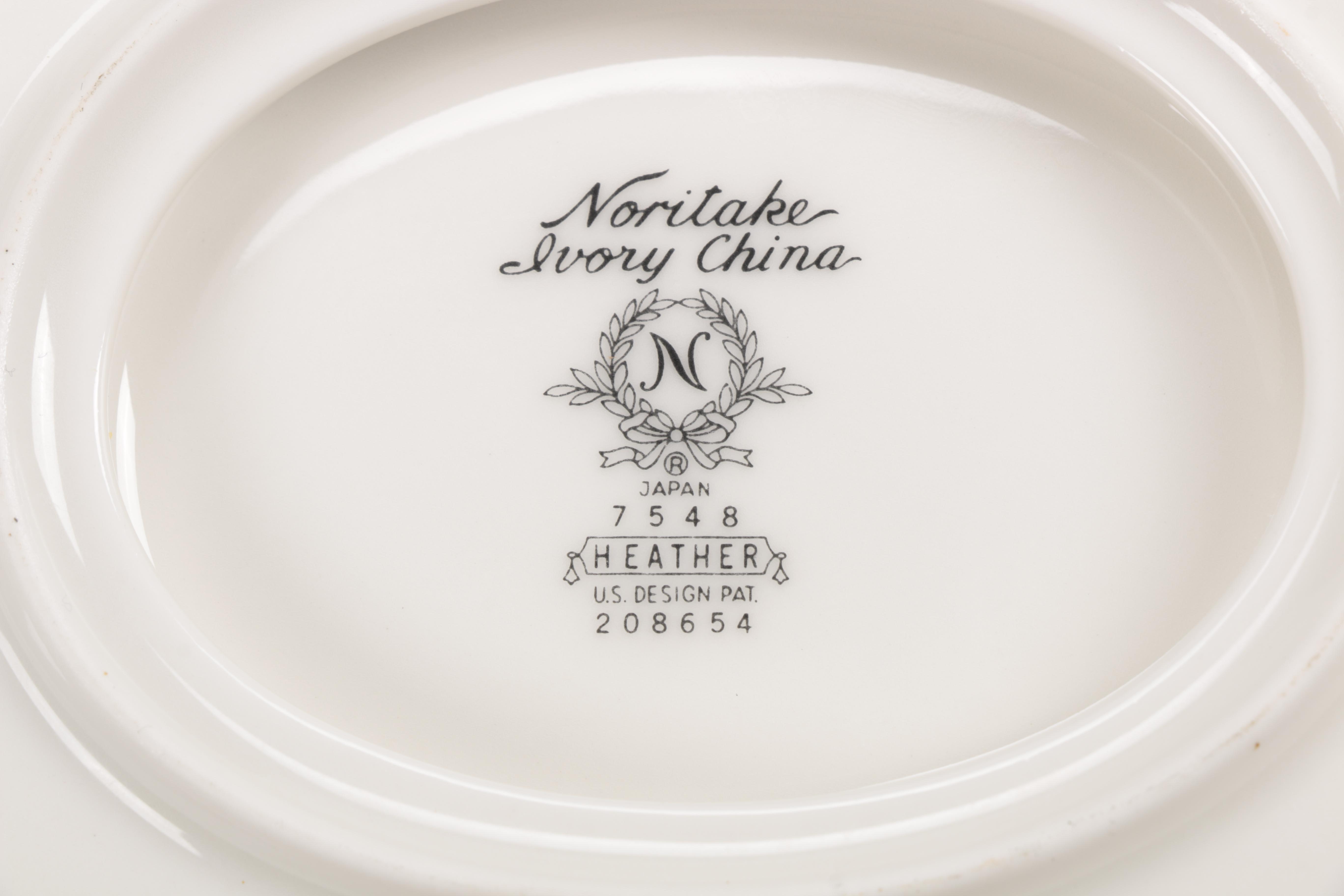 Noritake Ivory China "Heather" Set