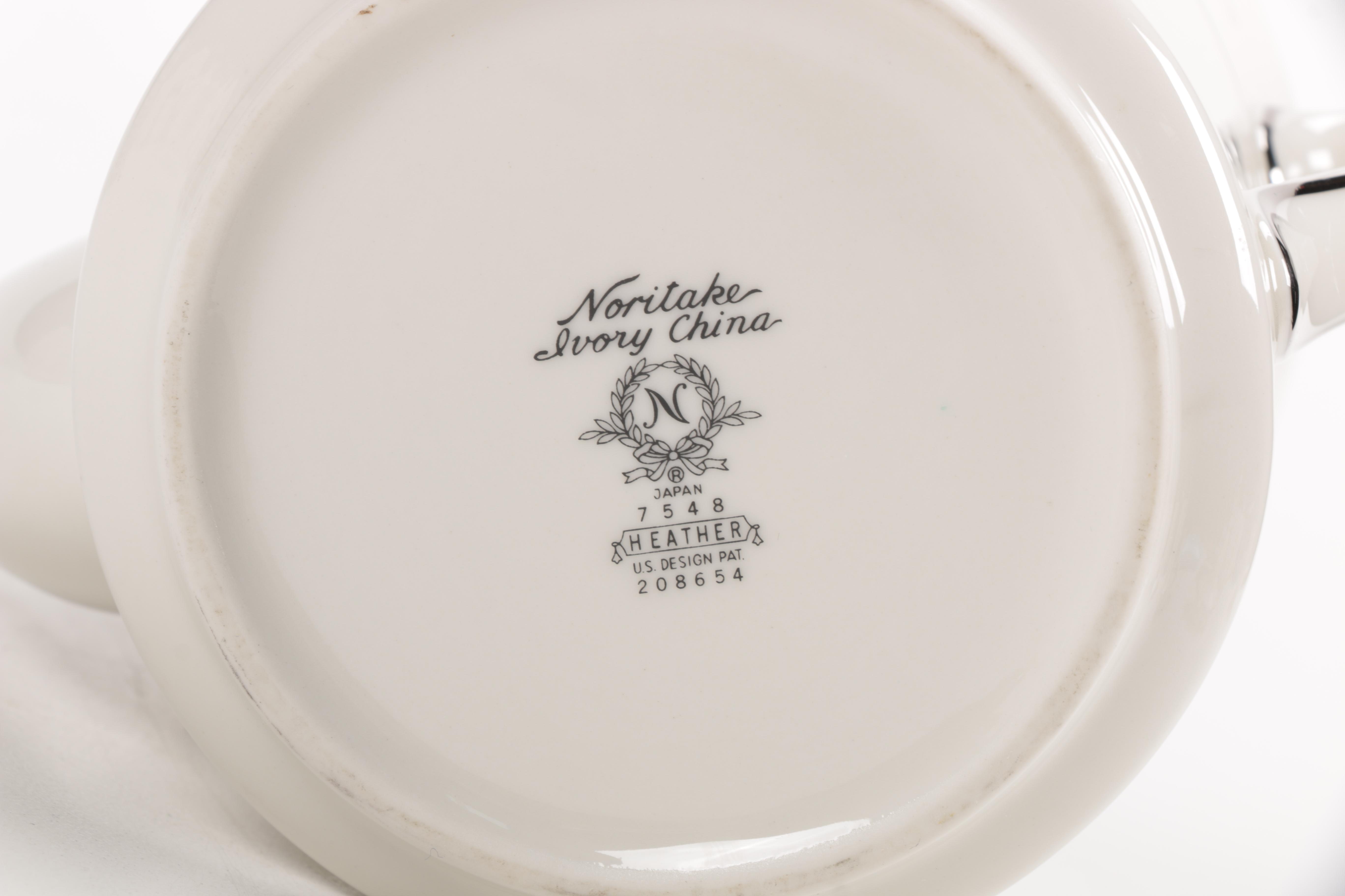 Noritake Ivory China "Heather" Set