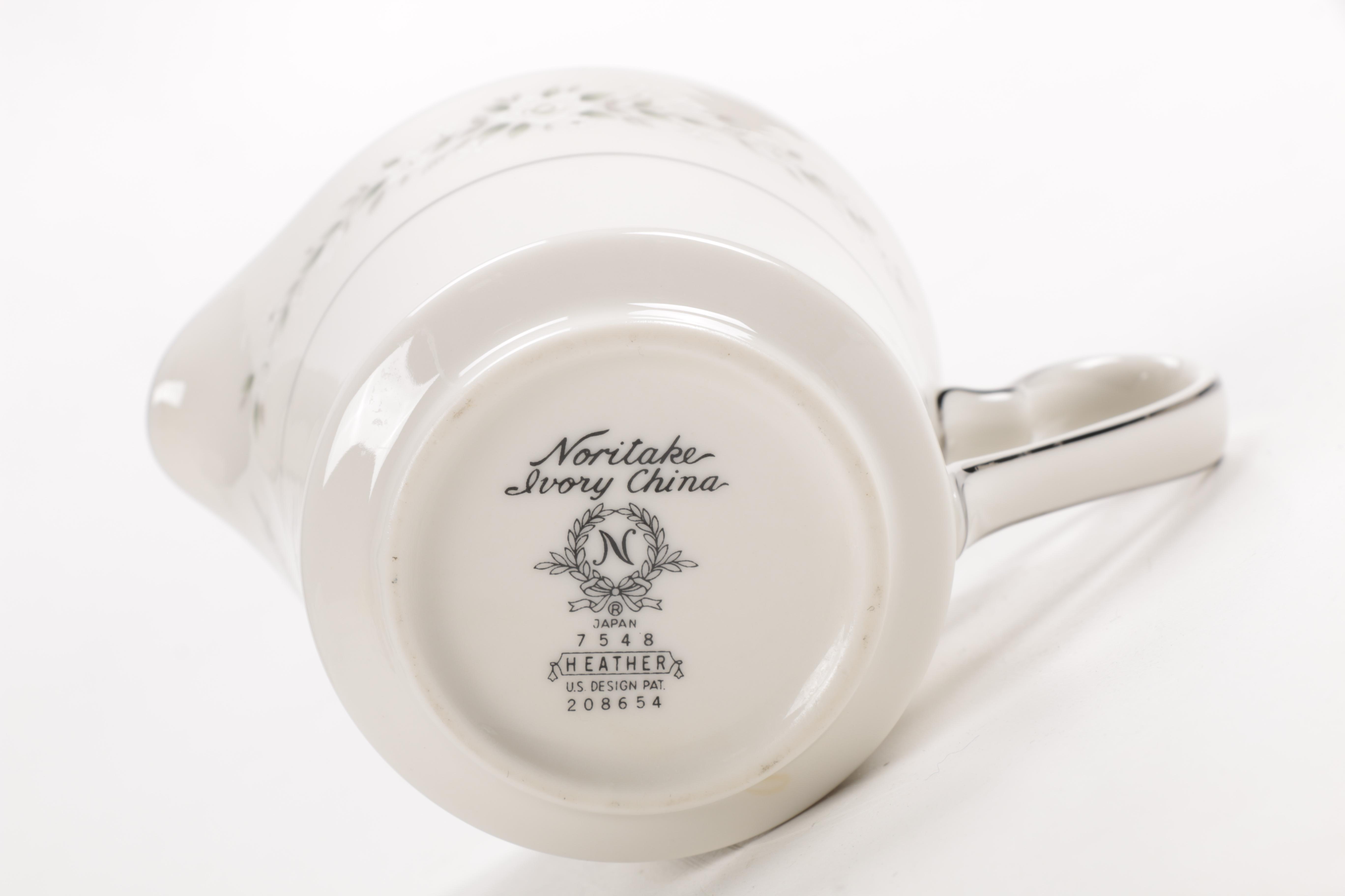 Noritake Ivory China "Heather" Set