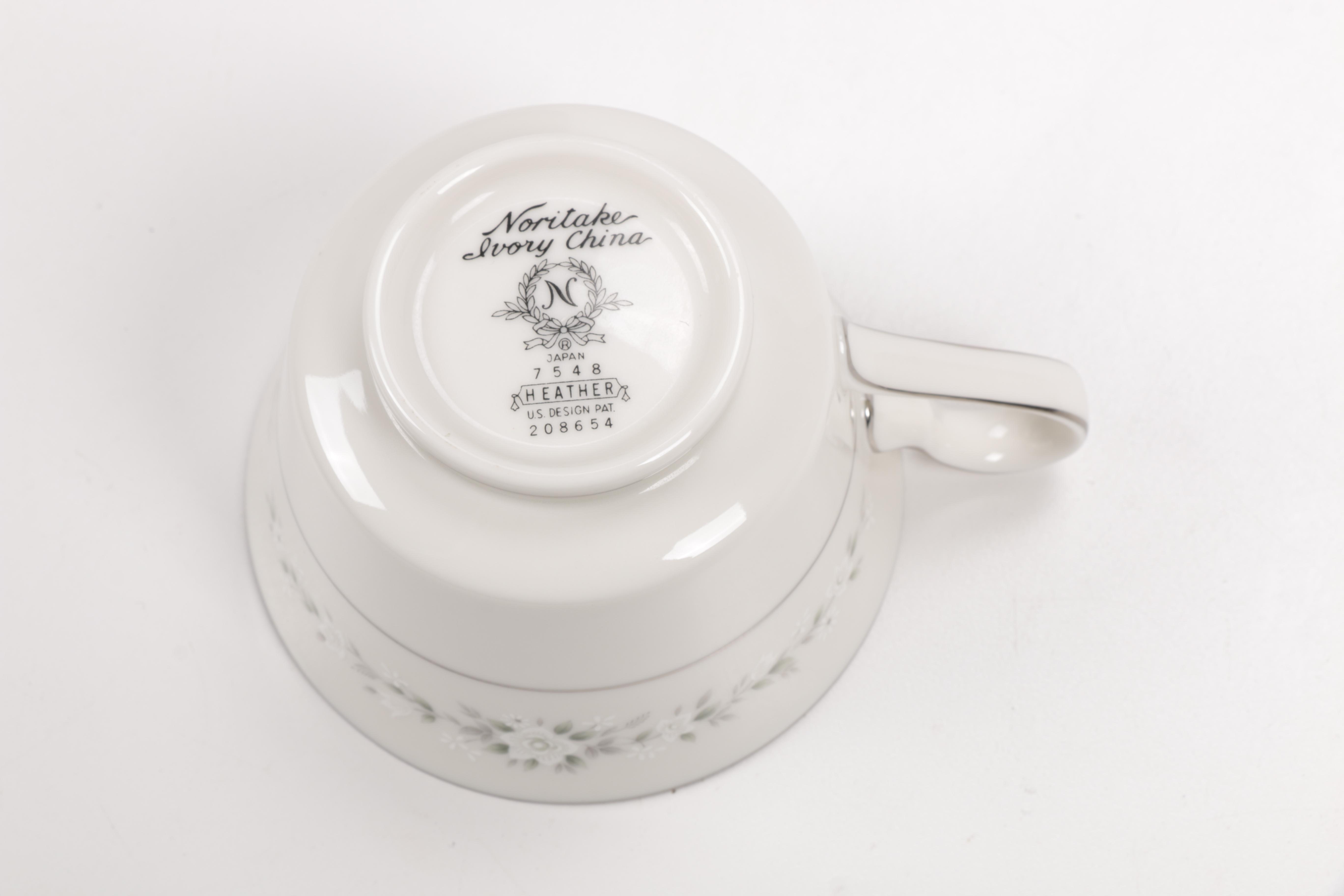 Noritake Ivory China "Heather" Set