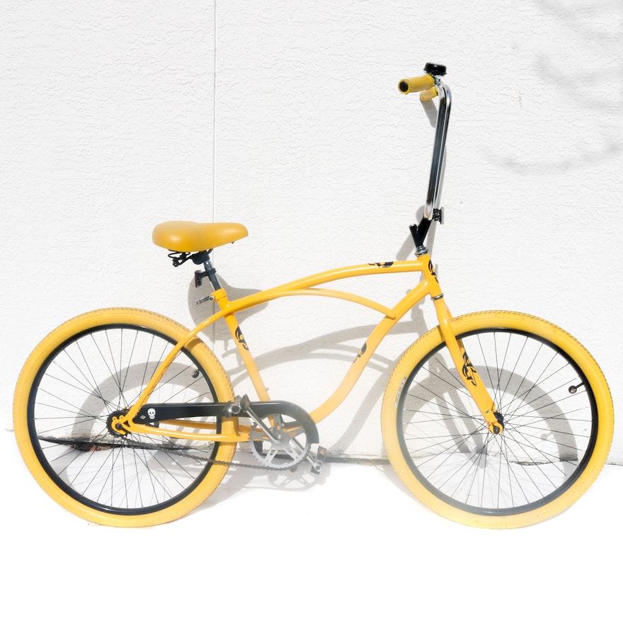 Men's Yellow Spider Bike