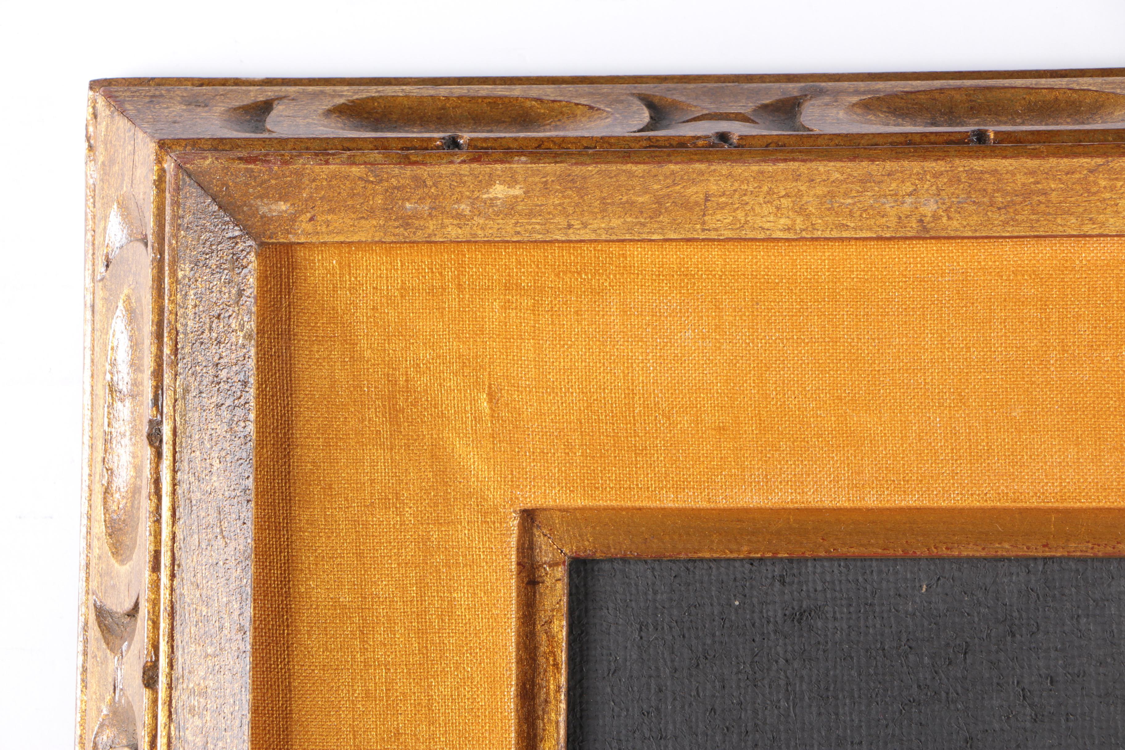 Cay-Skot Oil Paintings on Burlap of Vessel Still Life