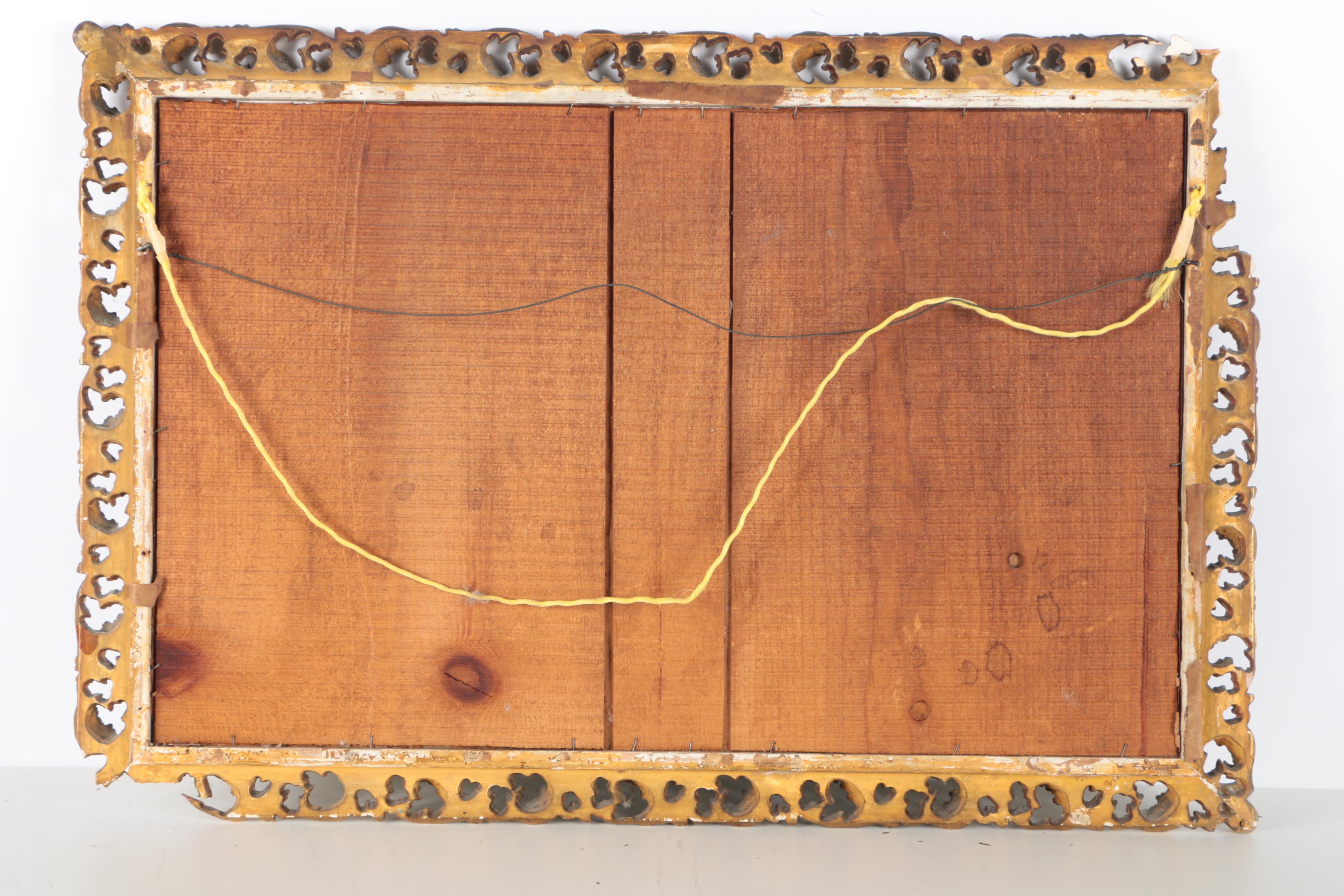 R. Kenyon 1890s Watercolor on Paper of Waterfront Landscape Scene