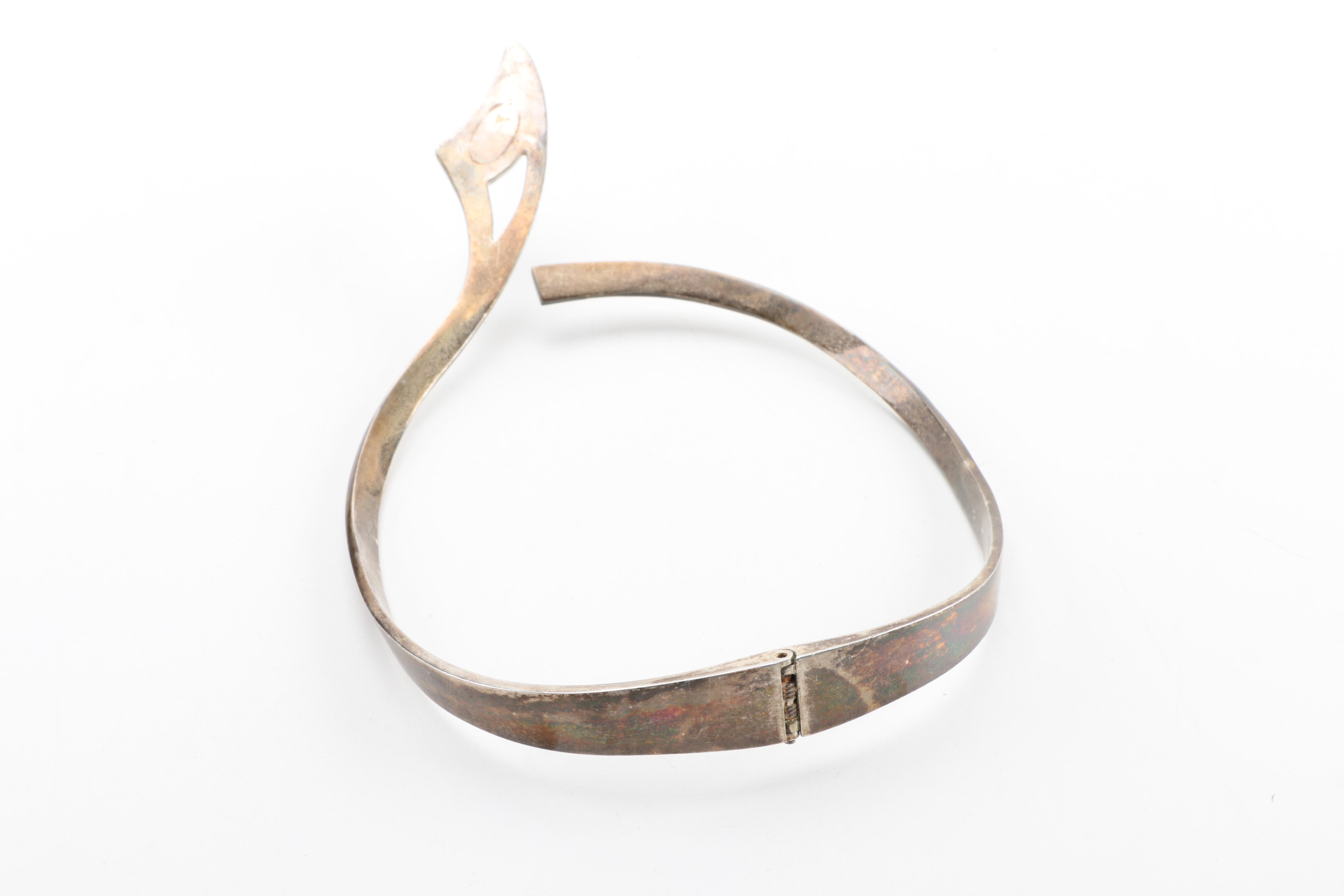 Sterling Silver Jewelry Including a Coral Necklace