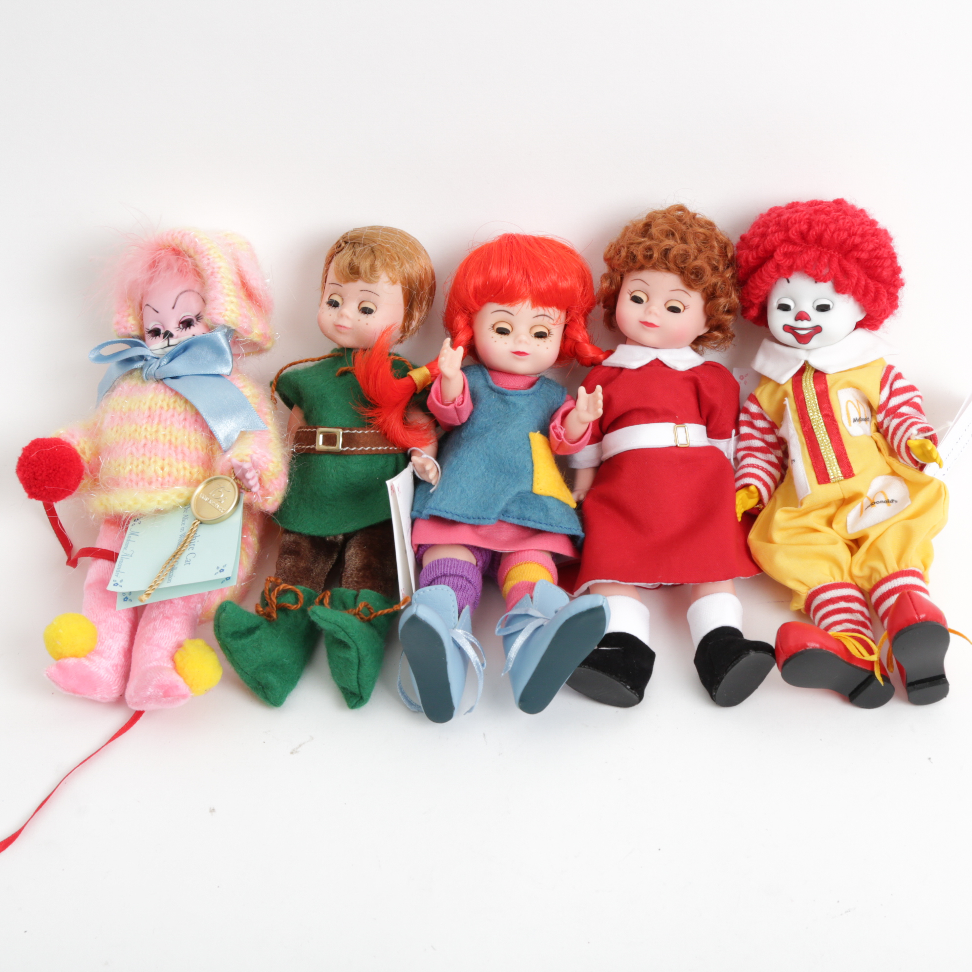 Collection of Madame Alexander Dolls