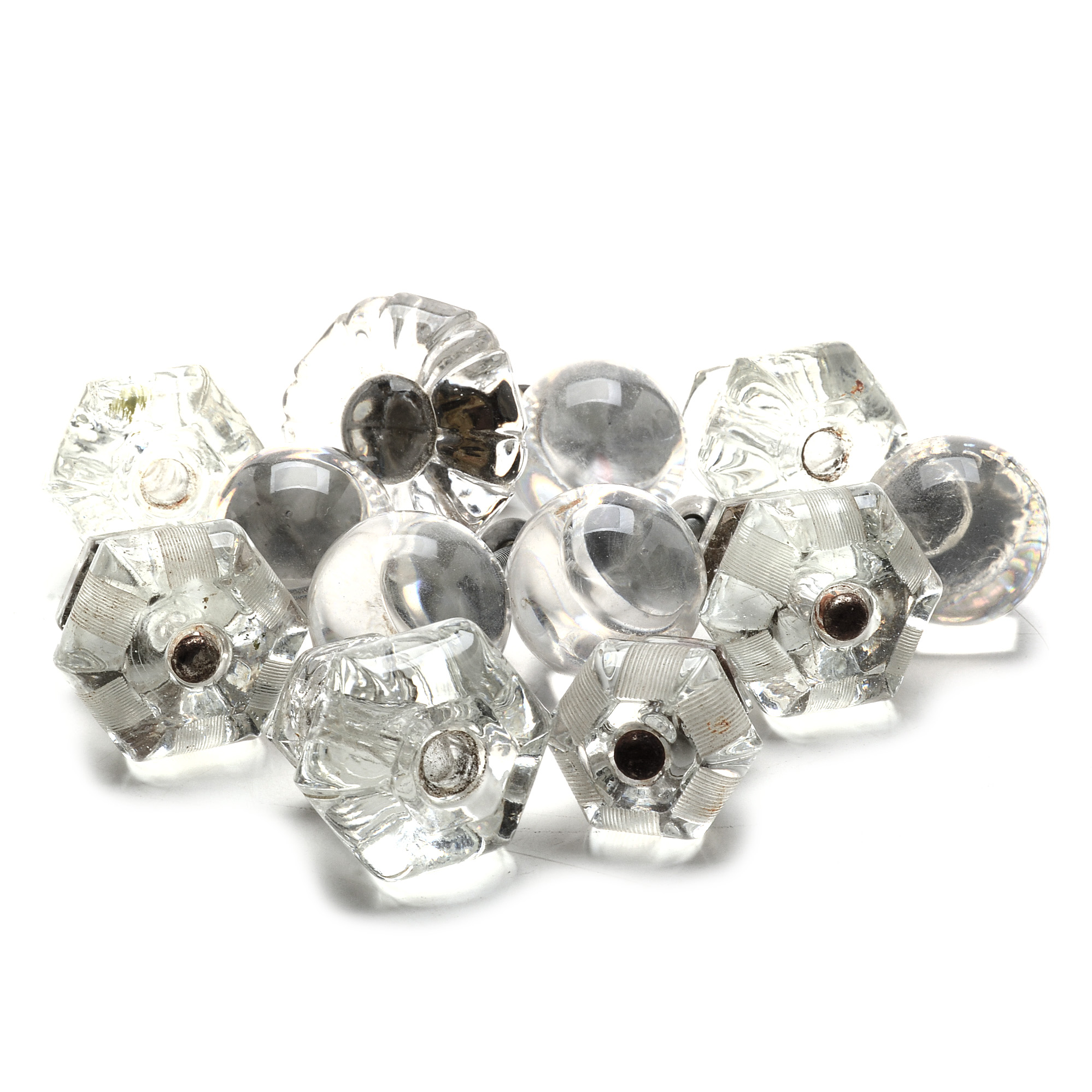 Assorted Glass and Acrylic Knobs