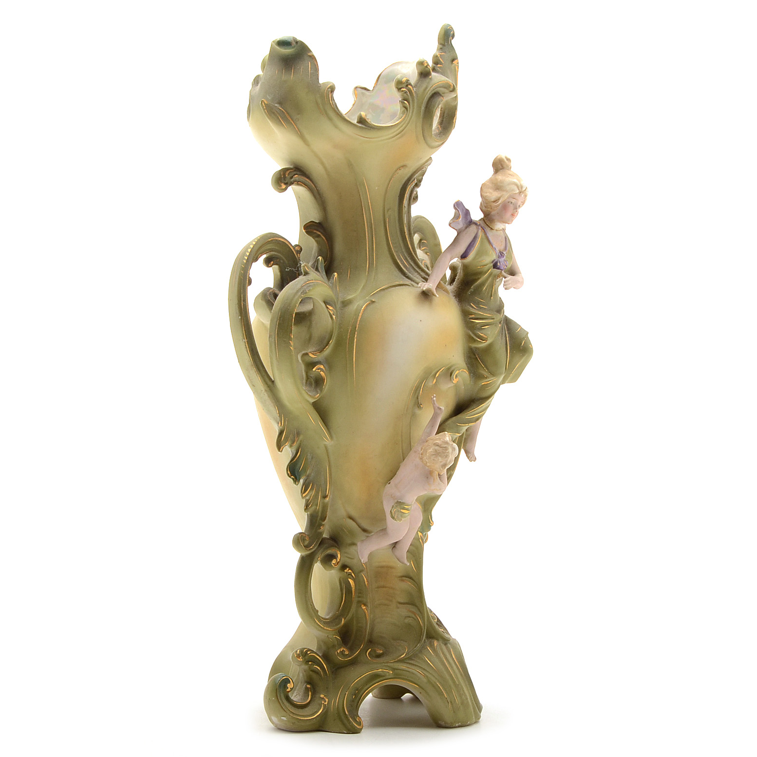 Antique Conta & Boehmë Bisque Vase