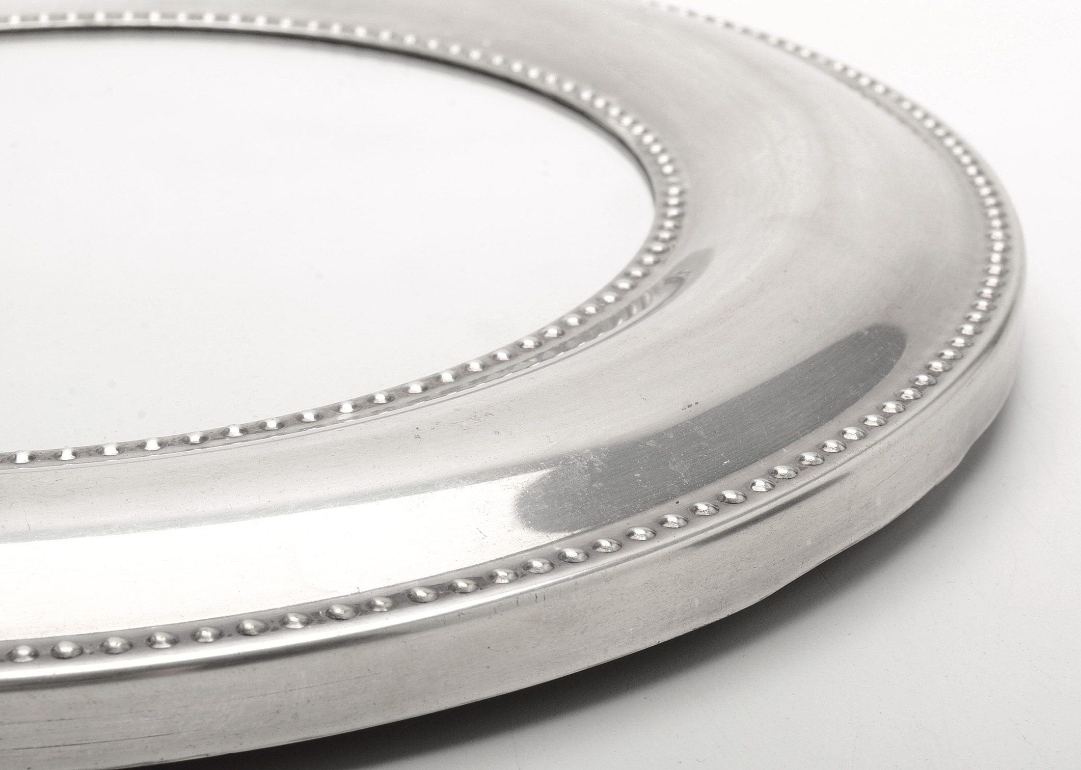 Silver-plate Mirror and Carafe