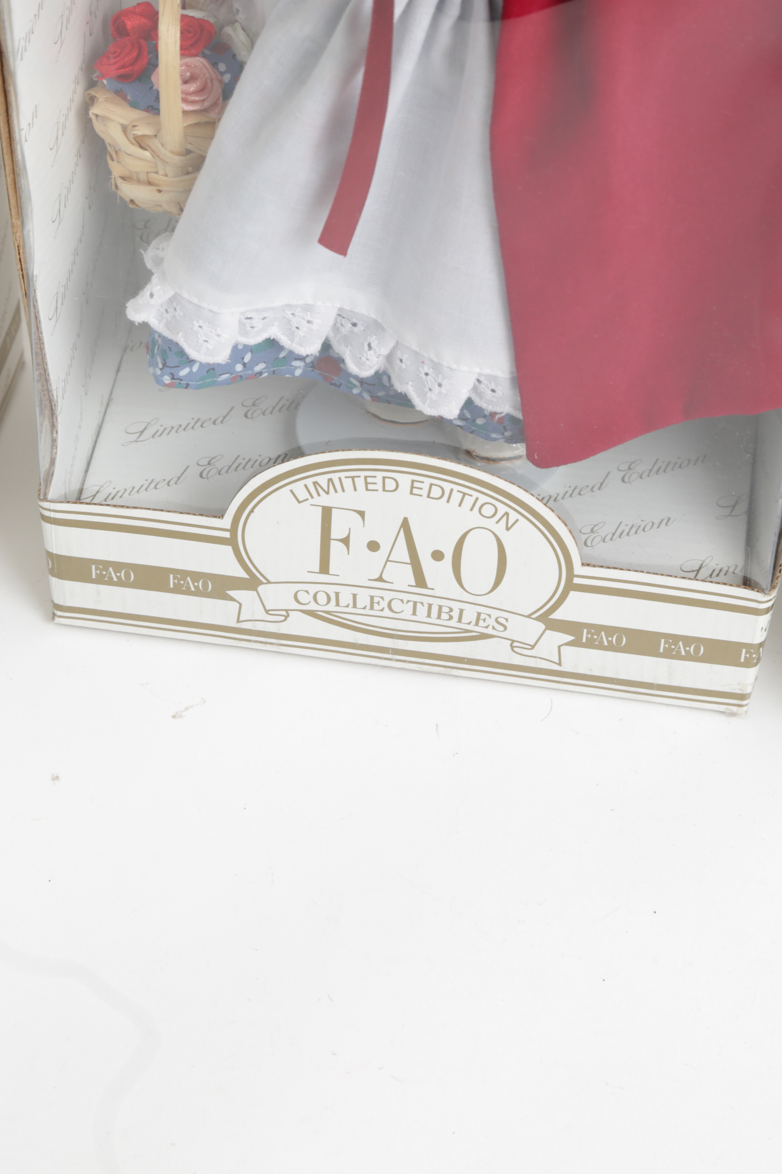 Snow White, Red Riding Hood, and Sleeping Beauty Limited Edition Dolls by FAO Schwartz