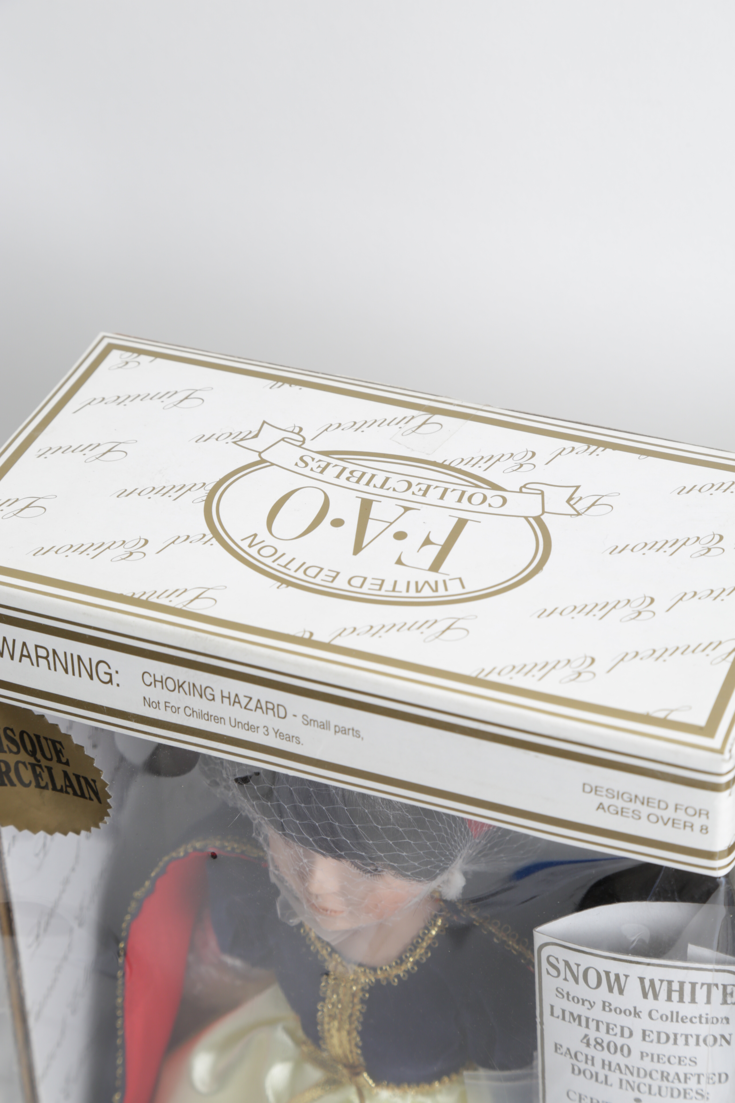 Snow White, Red Riding Hood, and Sleeping Beauty Limited Edition Dolls by FAO Schwartz