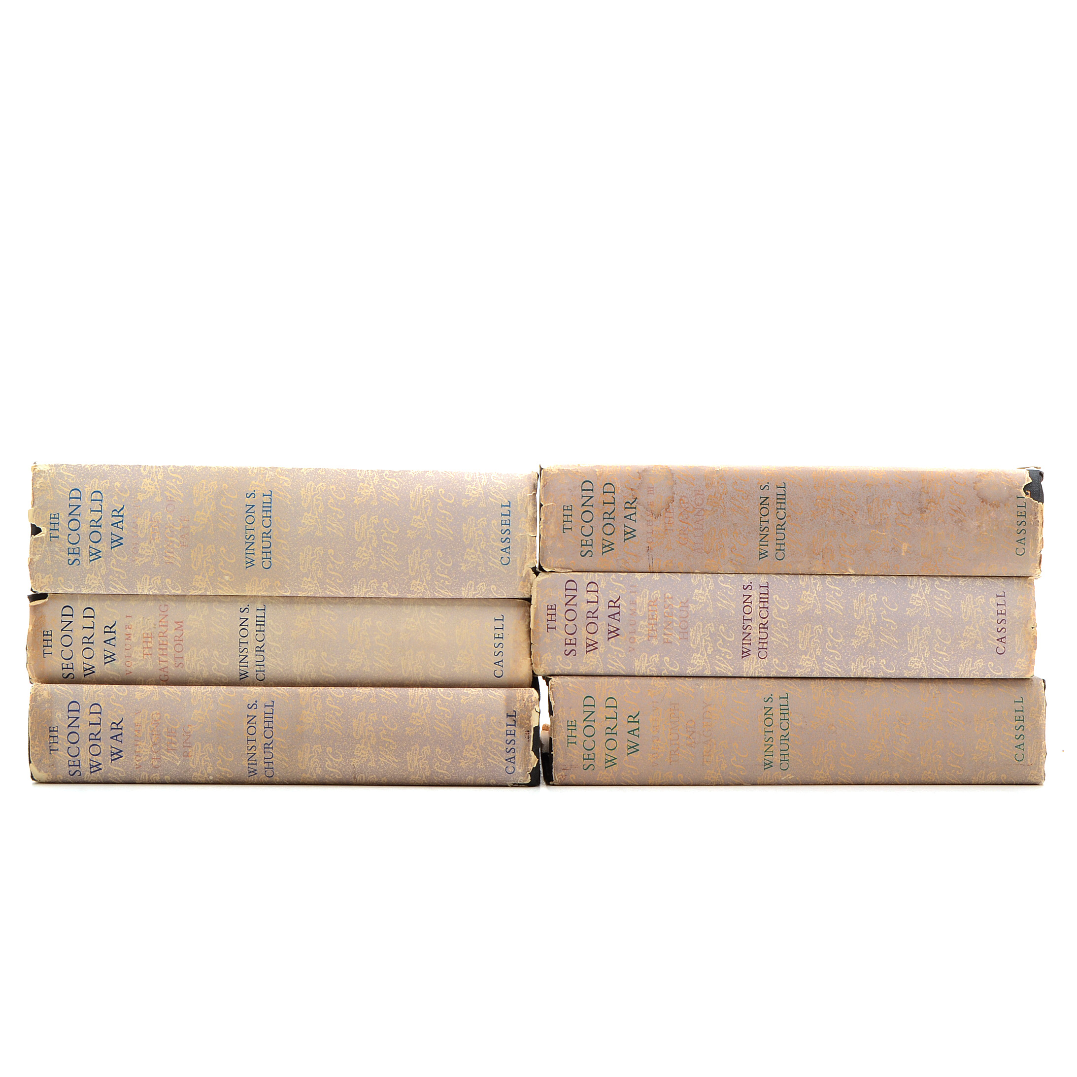 First Edition Winston Churchill "The Second World War"