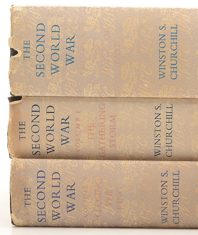 First Edition Winston Churchill "The Second World War"